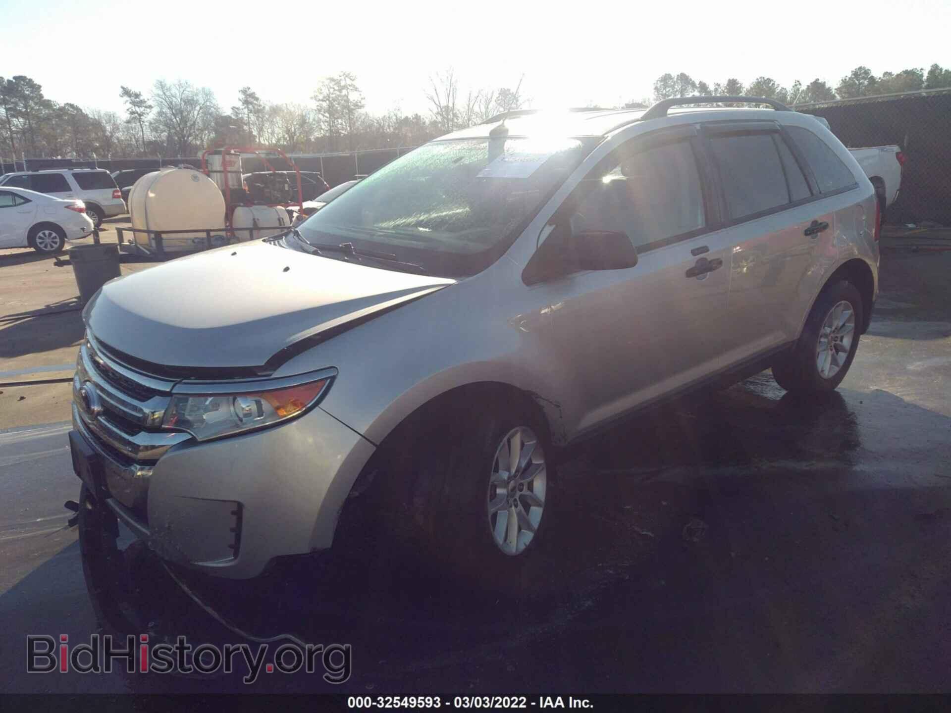 2014 FORD EDGE - VIN: 2FMDK3GC4EBA40967 - Фото 2