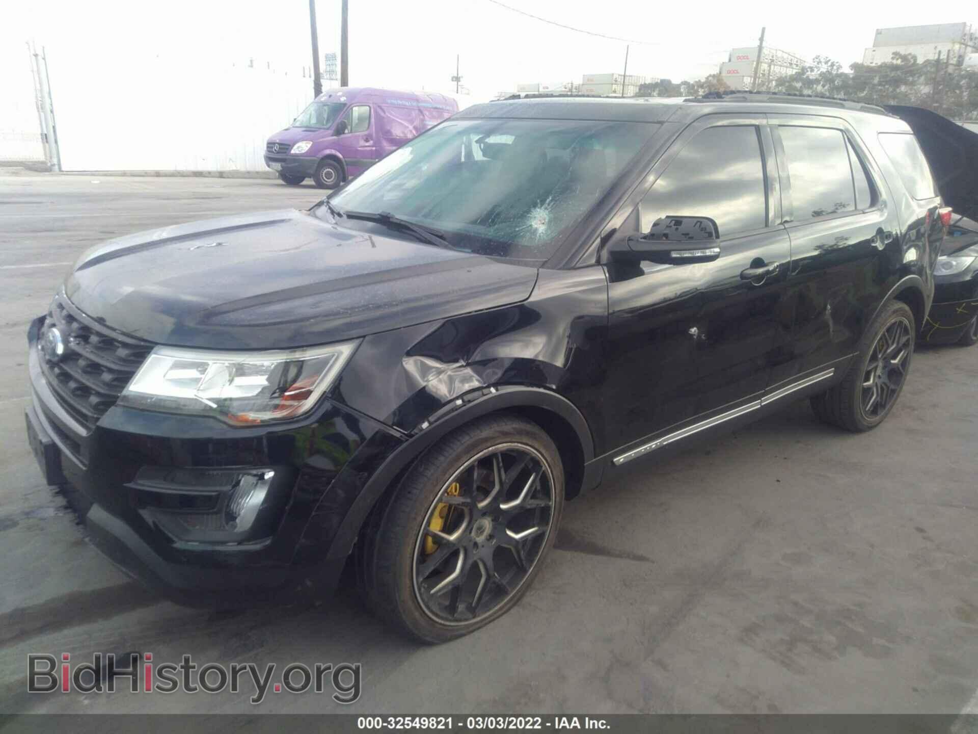 2016 FORD EXPLORER - VIN: 1FM5K7D82GGA09952 - Фото 2