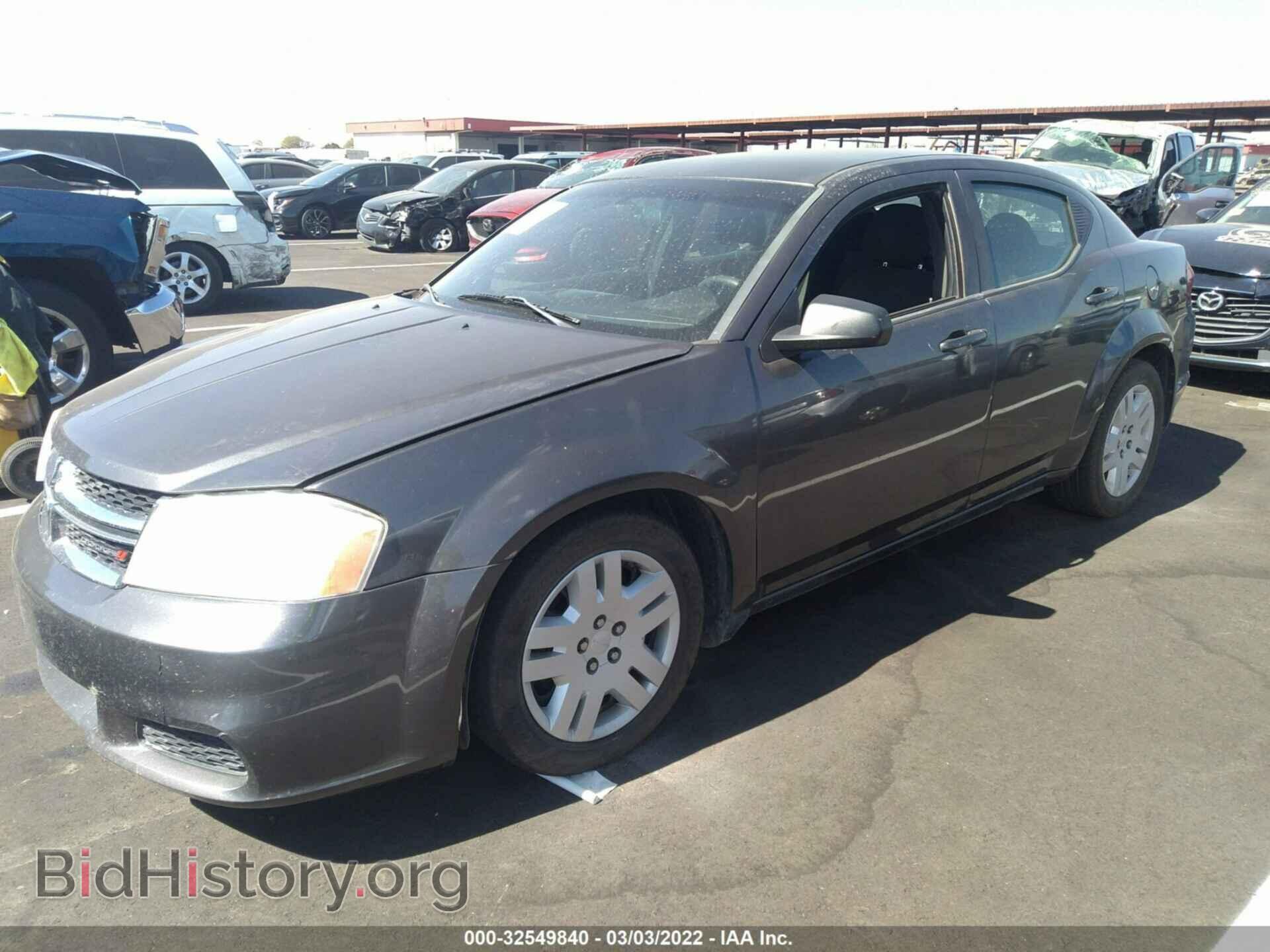 2014 DODGE AVENGER - VIN: 1C3CDZAB7EN220031 - Фото 2