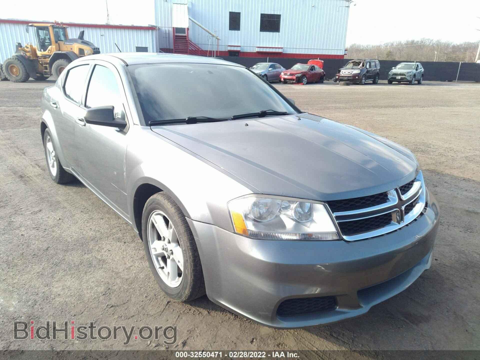 Фотография 1C3CDZAG6DN749304 - DODGE AVENGER 2013