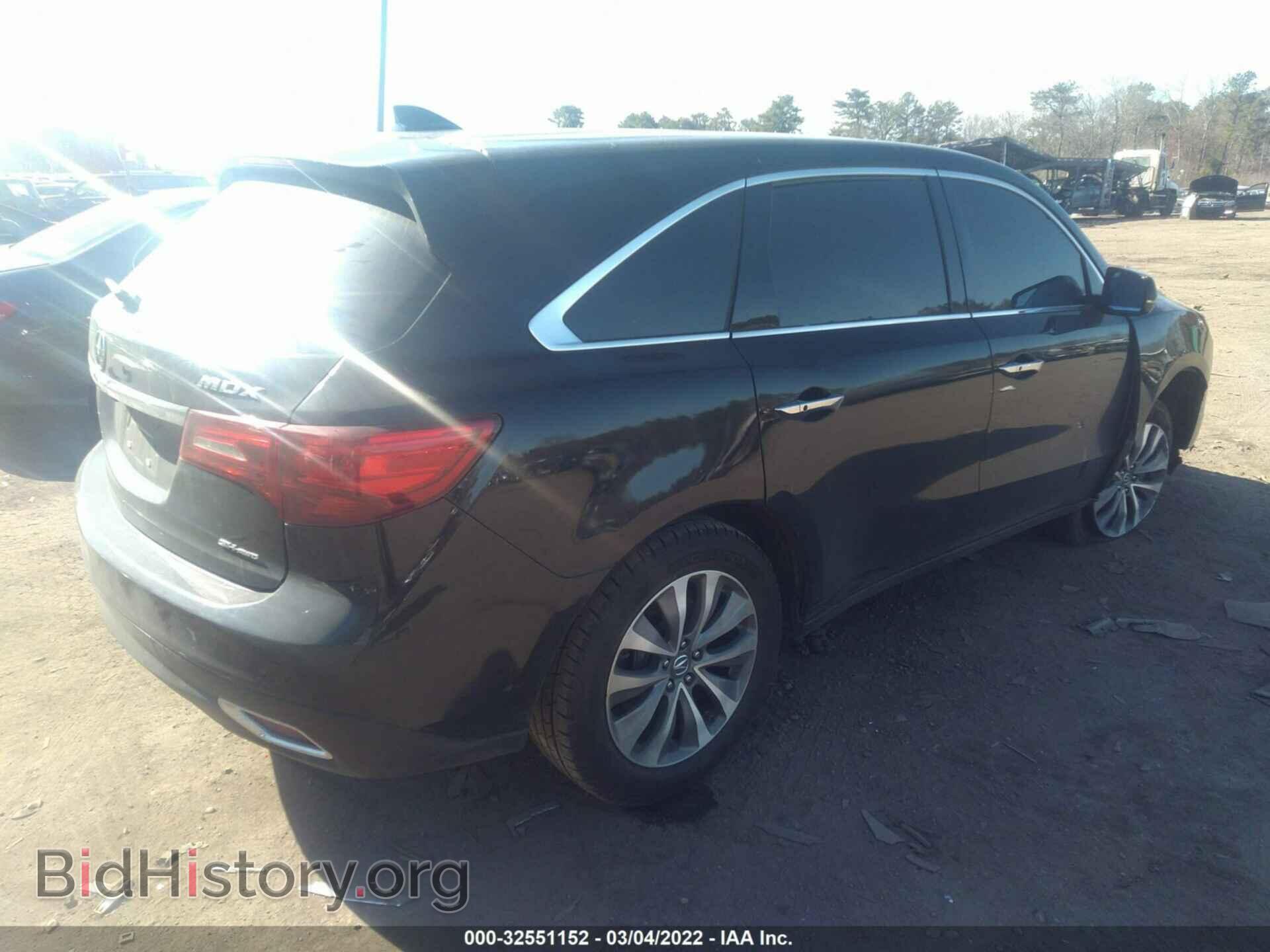 2014 ACURA MDX - VIN: 5FRYD4H45EB035582 - Photo 4