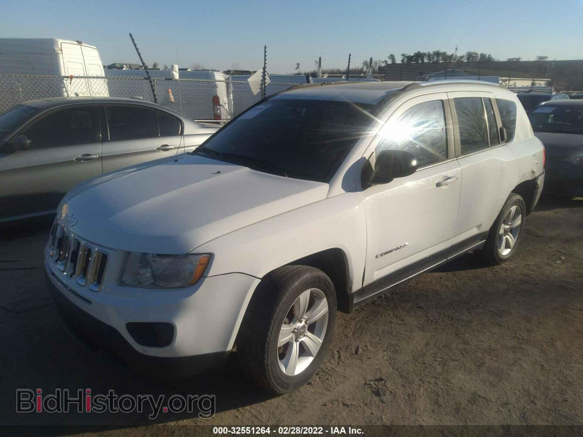 2012 JEEP COMPASS - VIN: 1C4NJCEA8CD662461 - Фото 2