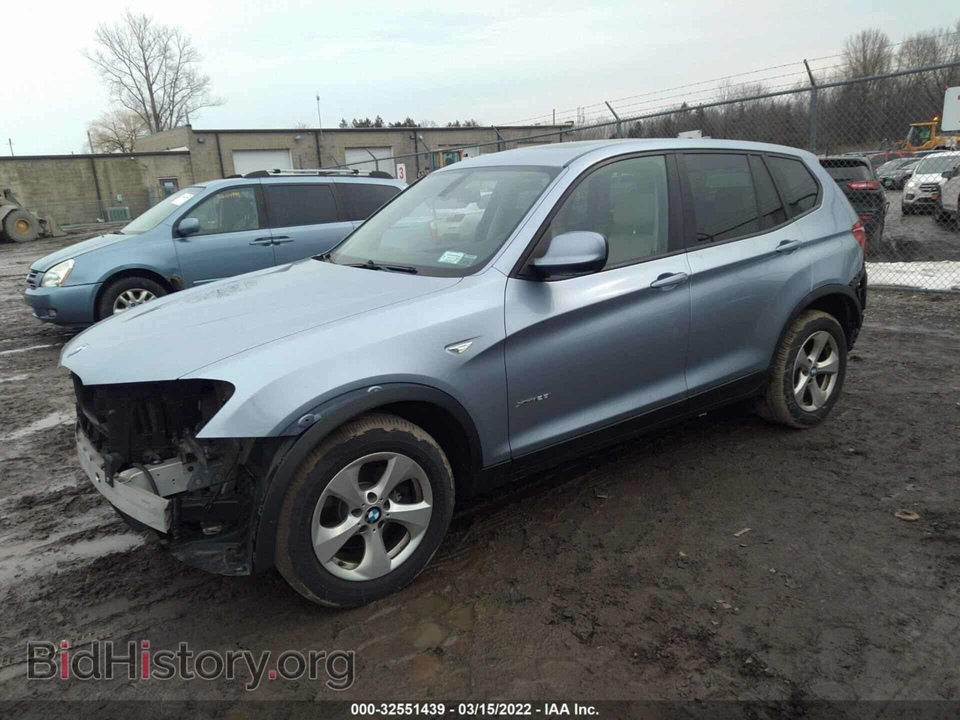 2011 BMW X3 - VIN: 5UXWX5C55BL707380 - Фото 2