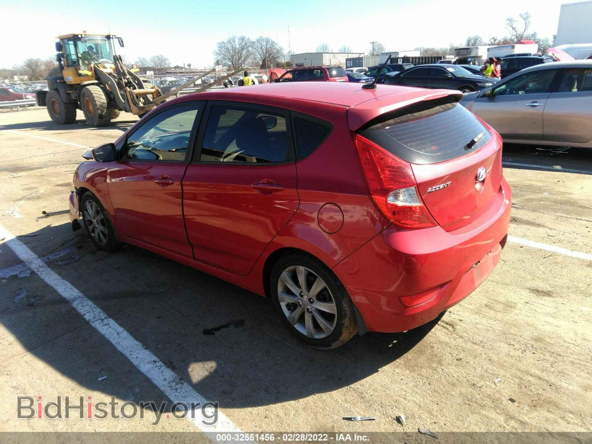 2012 HYUNDAI ACCENT - VIN: KMHCU5AE6CU021811 - Фото 3