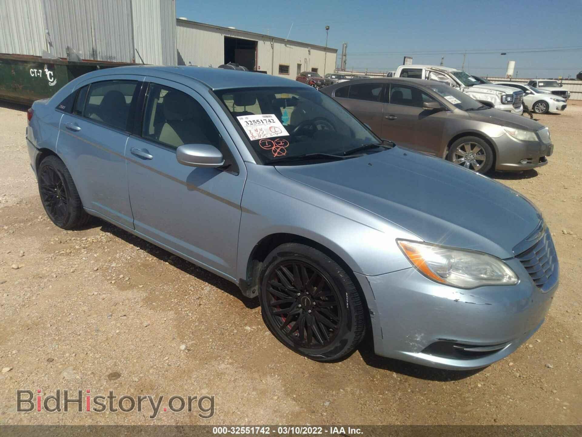 Фотография 1C3CCBBG7CN226767 - CHRYSLER 200 2012