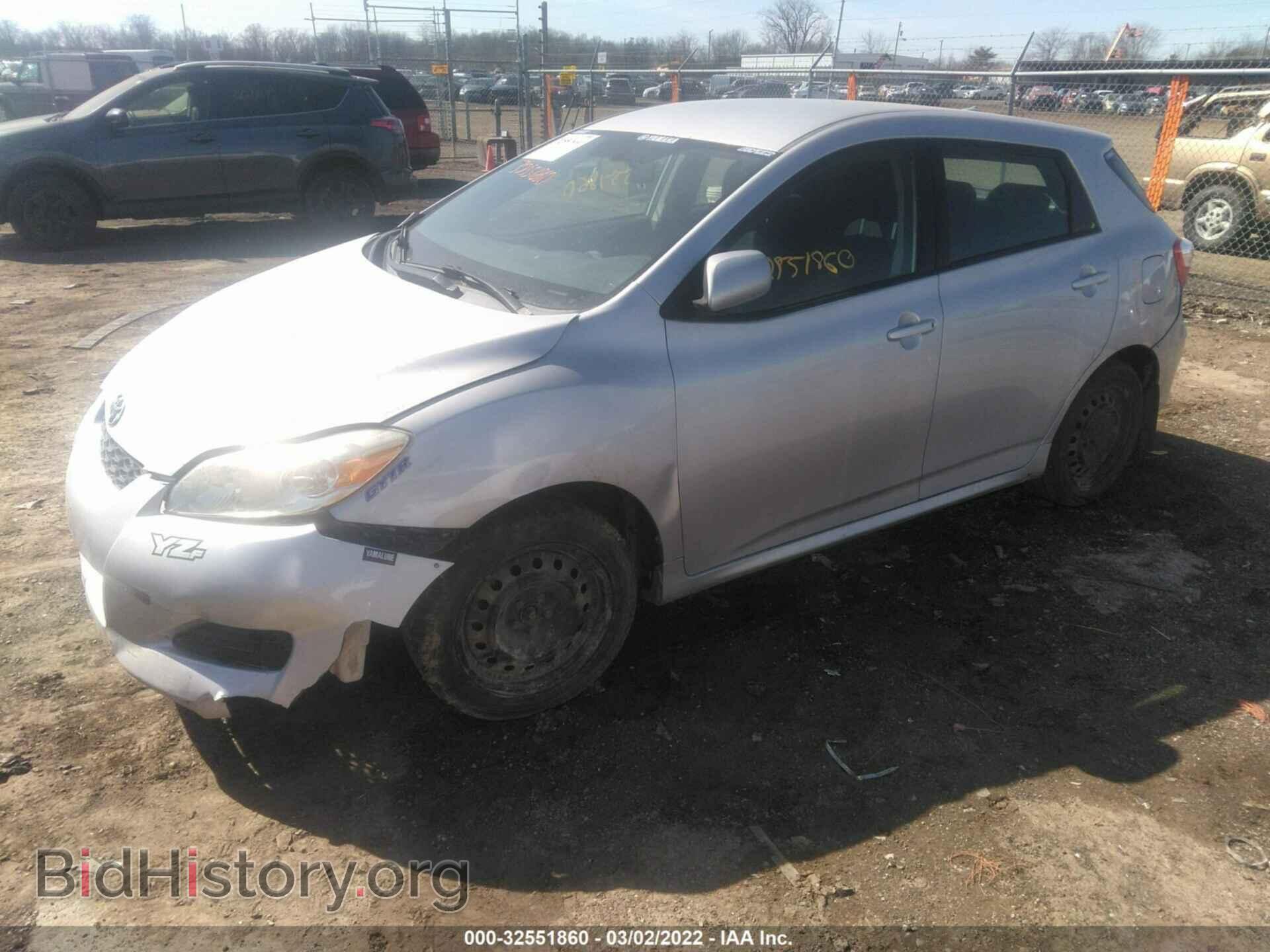 2009 TOYOTA MATRIX - VIN: 2T1KU40E99C031038 - Фото 2