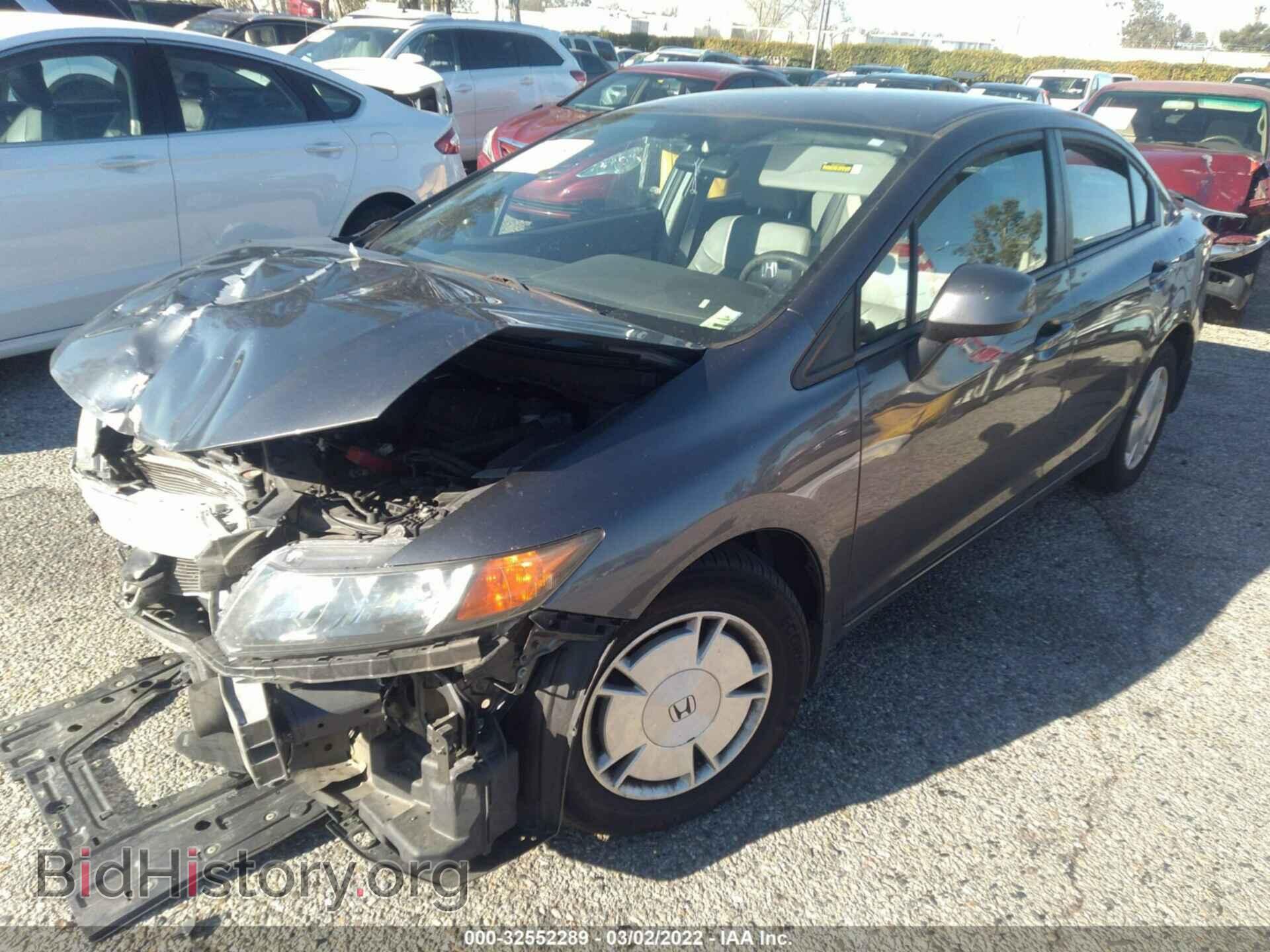 2012 HONDA CIVIC SDN - VIN: 2HGFB2F66CH517851 - Фото 2