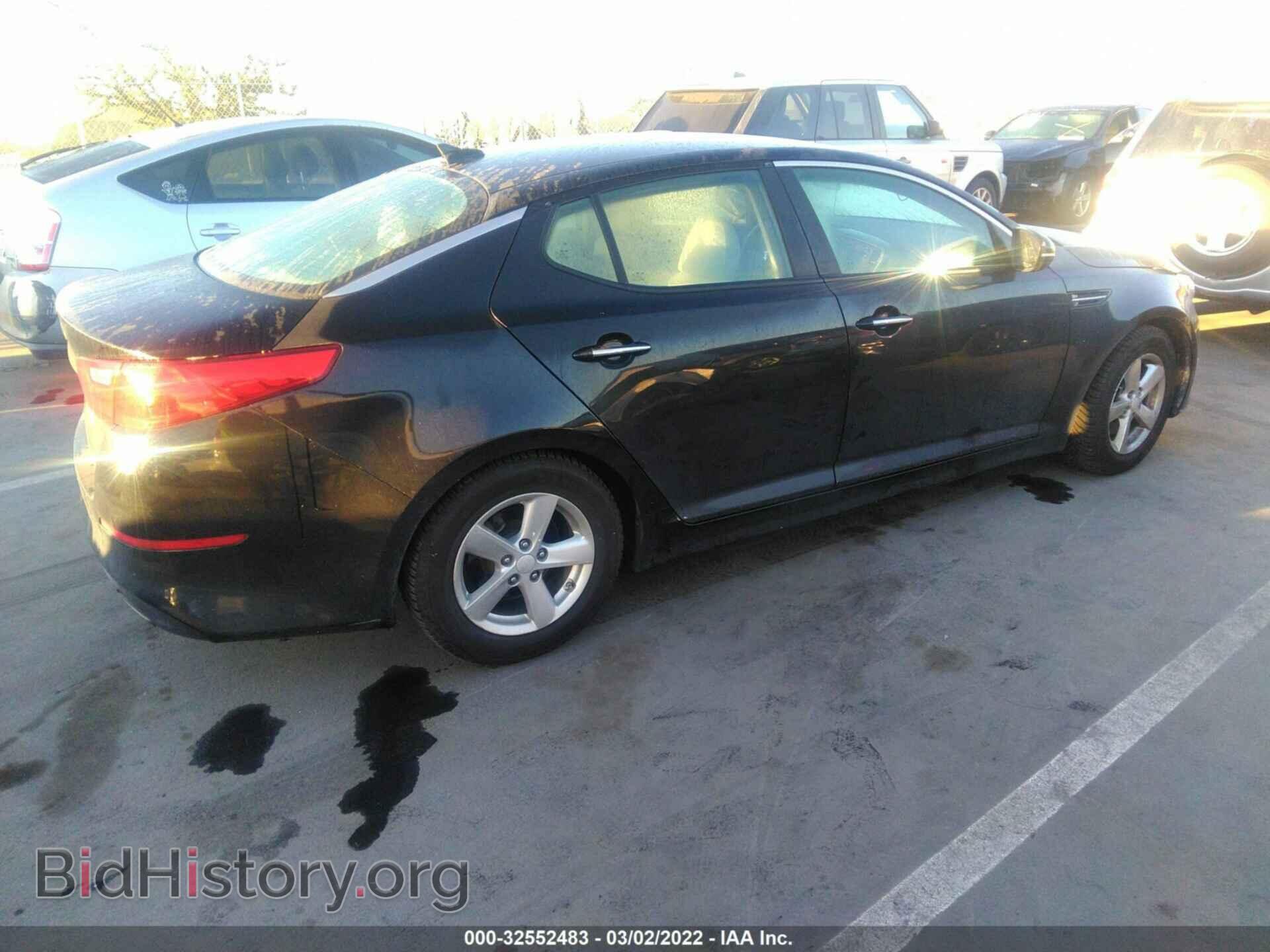 2015 KIA OPTIMA - VIN: KNAGM4A77F5655870 - Фото 4