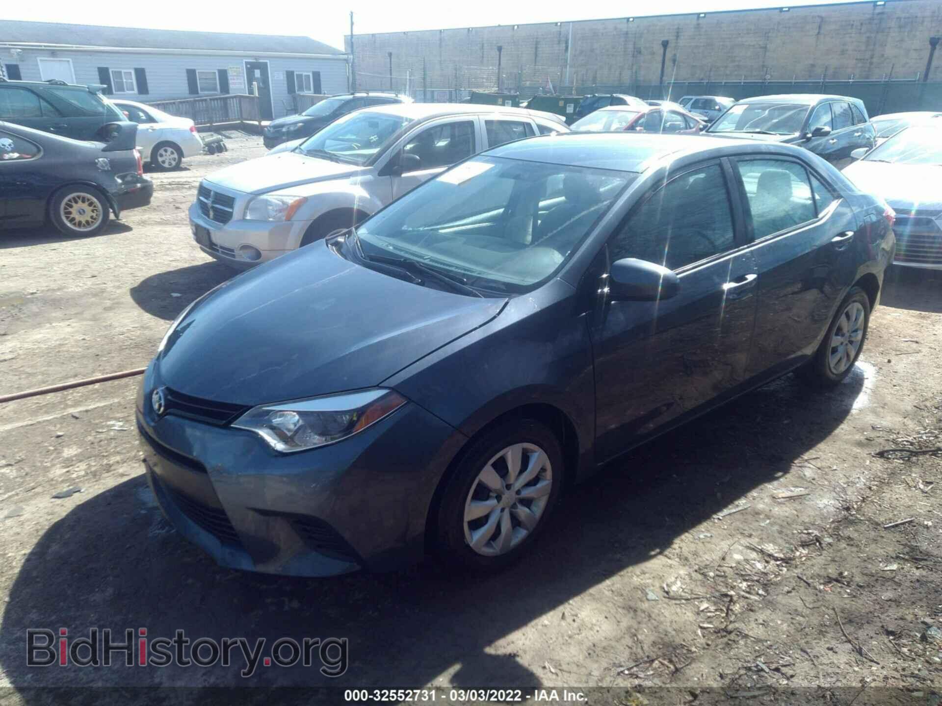2014 TOYOTA COROLLA - VIN: 2T1BURHE3EC125606 - Photo 2