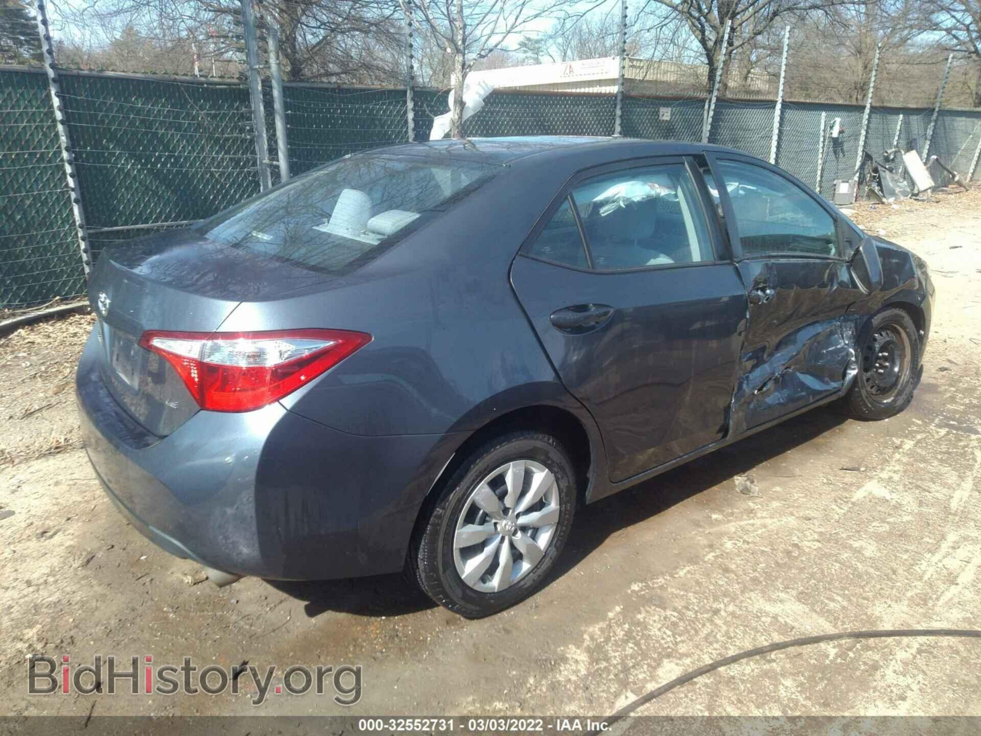 2014 TOYOTA COROLLA - VIN: 2T1BURHE3EC125606 - Photo 4