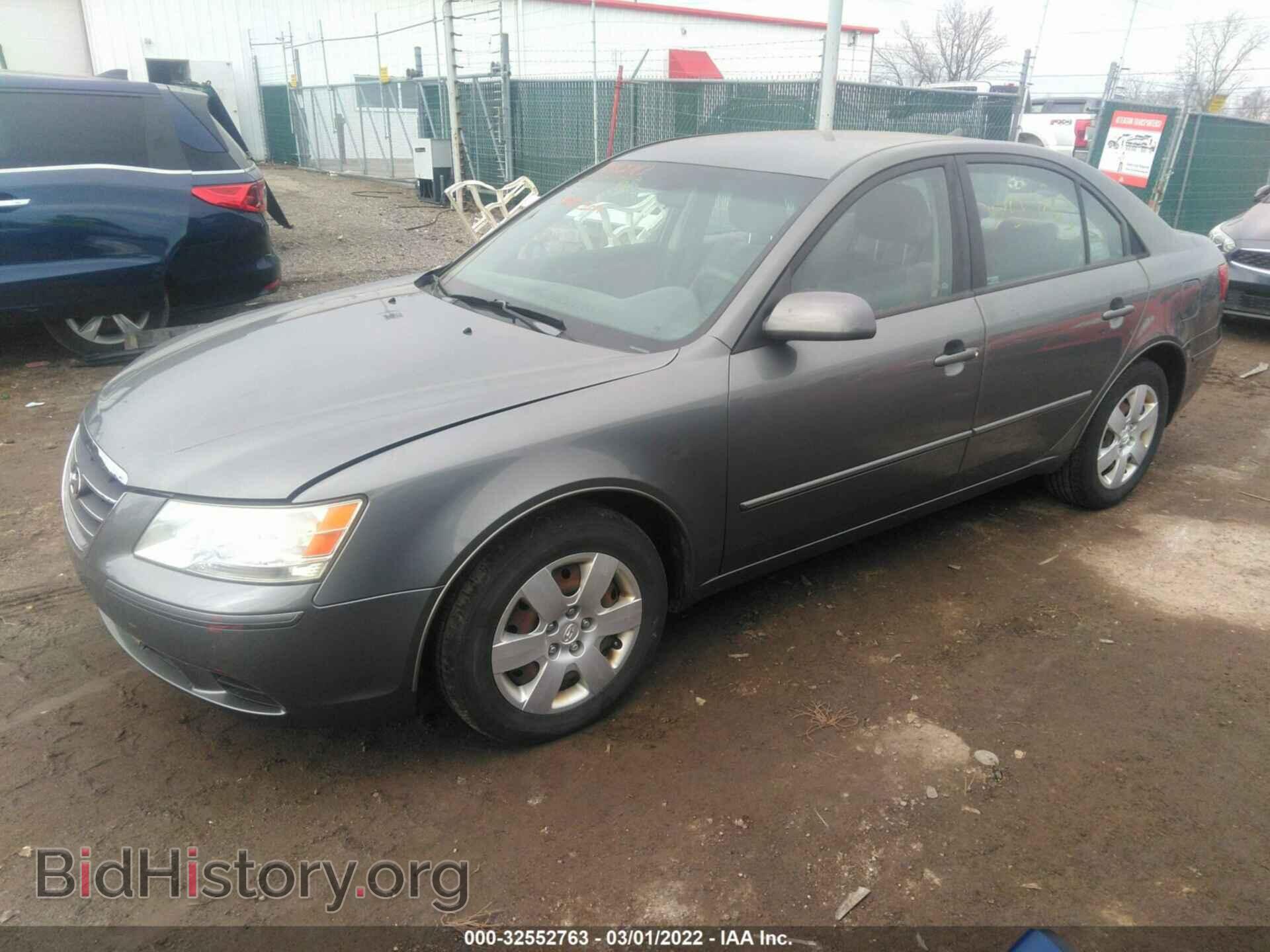 2009 HYUNDAI SONATA - VIN: 5NPET46C19H545663 - Фото 2