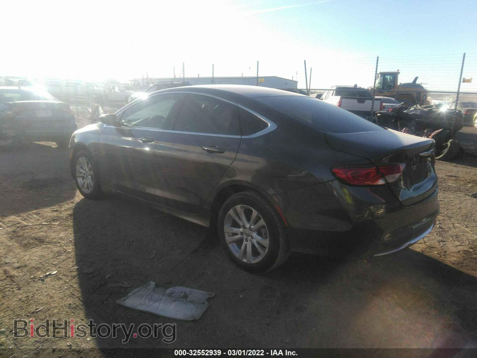 2015 CHRYSLER 200 - VIN: 1C3CCCAB4FN739409 - Фото 3