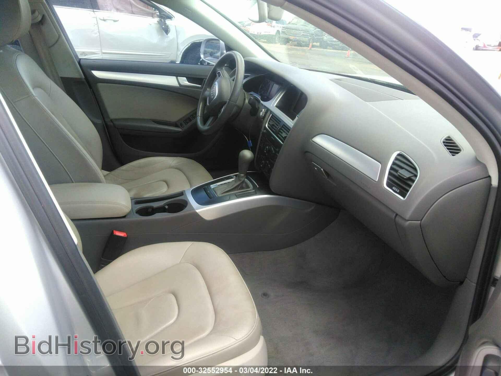 2012 AUDI A4 - VIN: WAUAFAFL3CA113236 - Фото 5