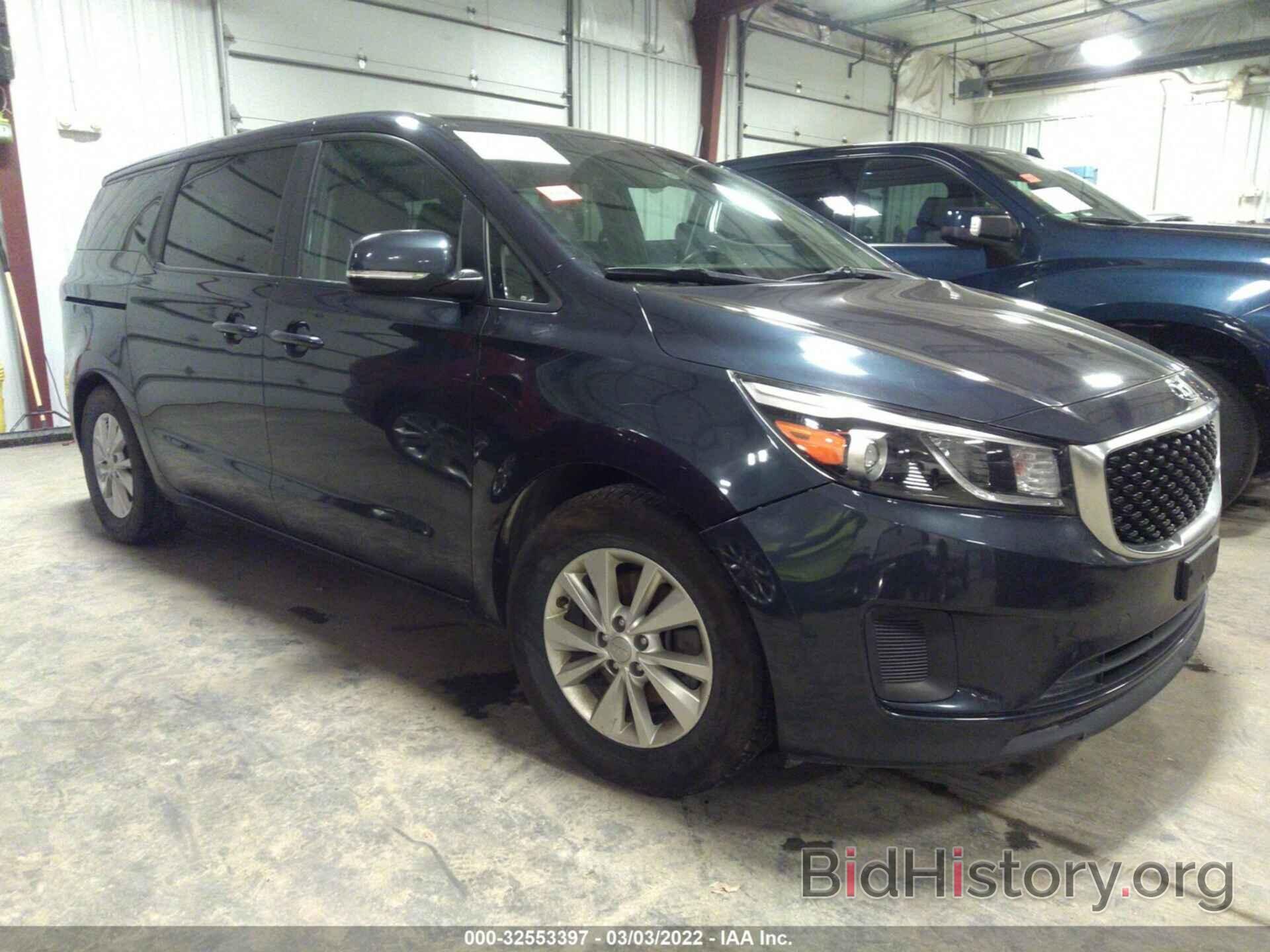 Photo KNDMB5C17H6245335 - KIA SEDONA 2017