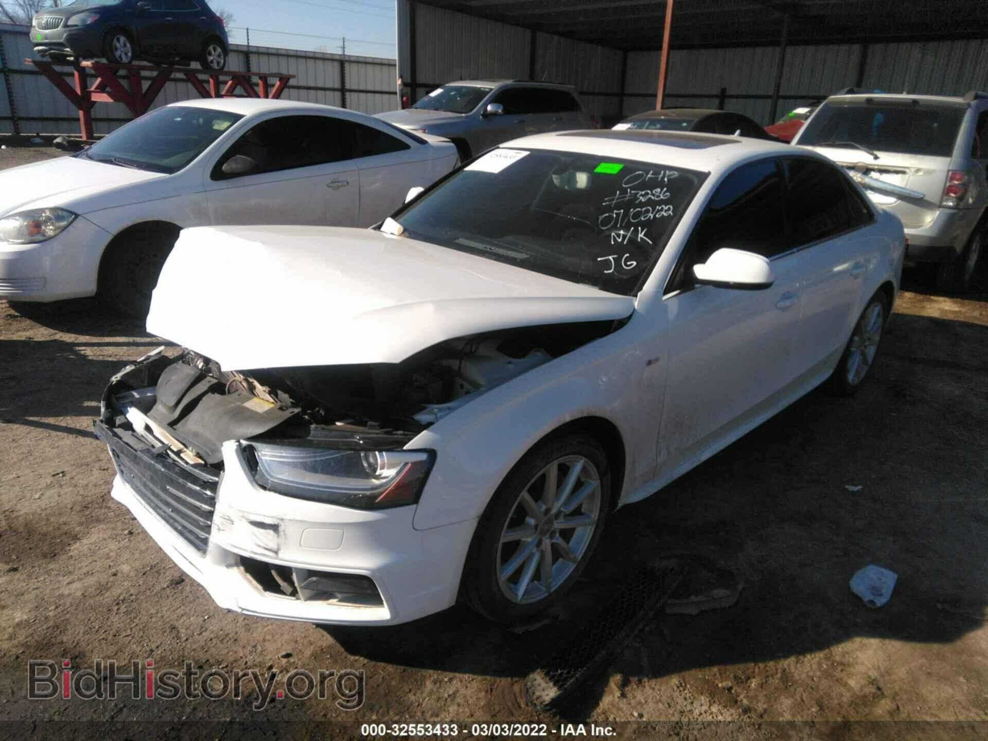 2014 AUDI A4 - VIN: WAUFFAFLXEA082172 - Фото 2