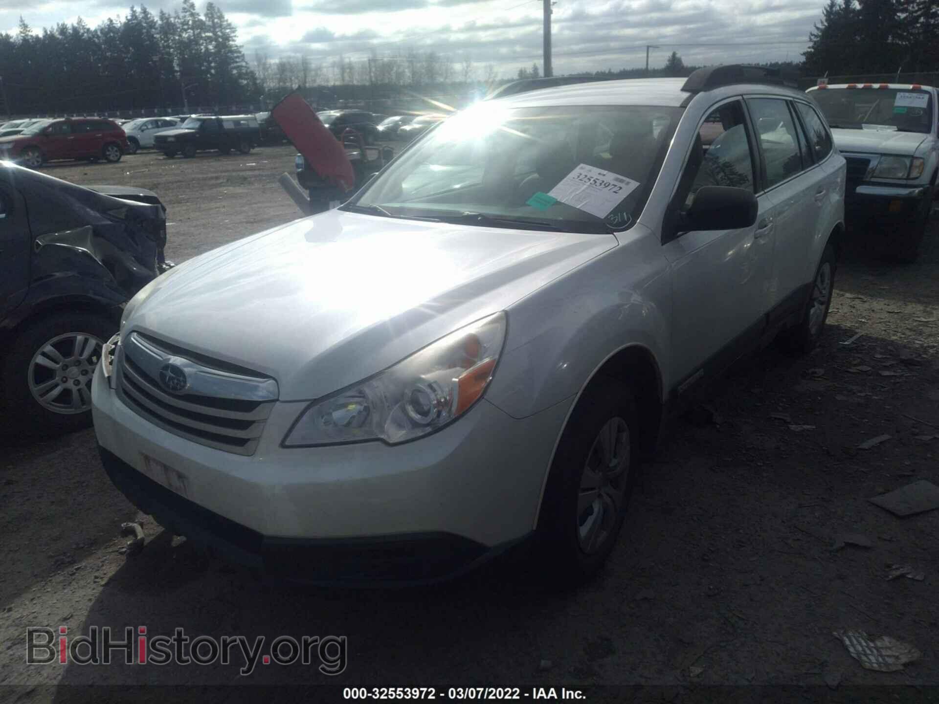 2012 SUBARU OUTBACK - VIN: 4S4BRBAC0C3233300 - Фото 2