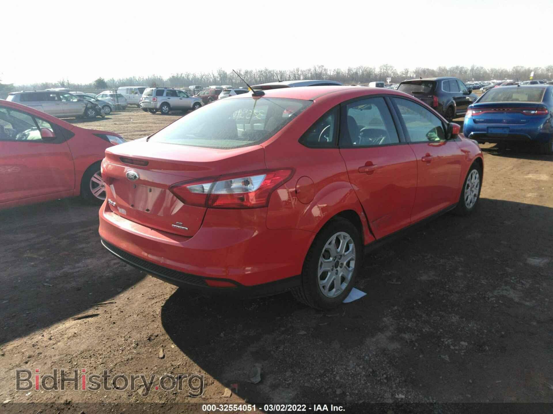 2012 FORD FOCUS - VIN: 1FAHP3F21CL455215 - Фото 4