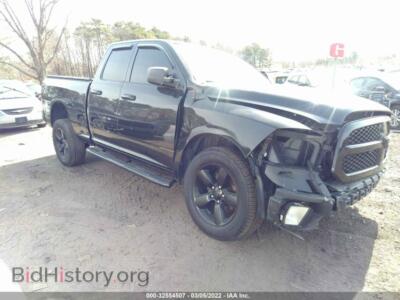 2015 RAM 1500 Express, black — VIN 1C6RR7FTXFS671560, IAAI