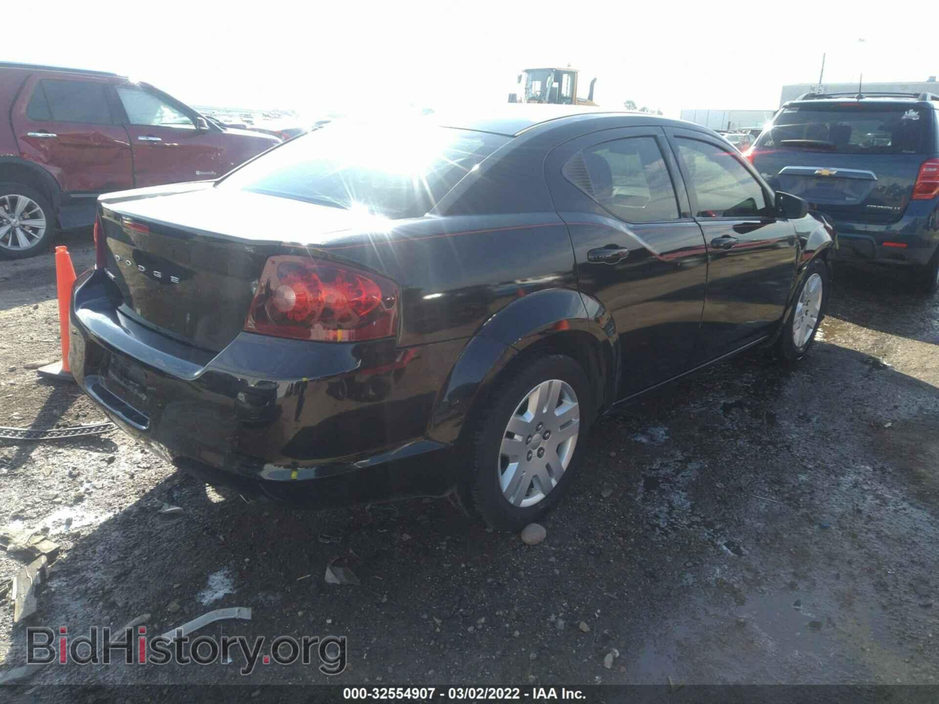 2013 DODGE AVENGER - VIN: 1C3CDZAG3DN748336 - Фото 4