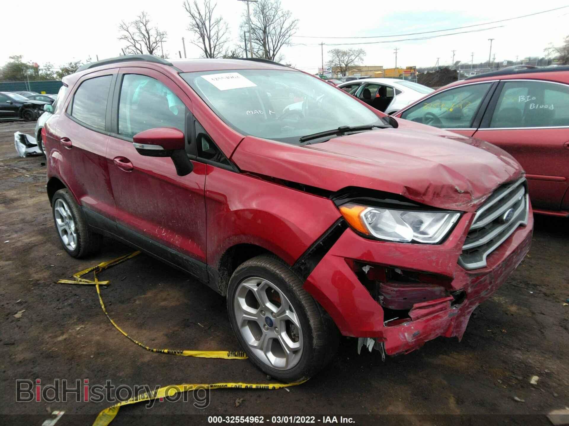 Фотография MAJ6S3GL2MC408533 - FORD ECOSPORT 2021