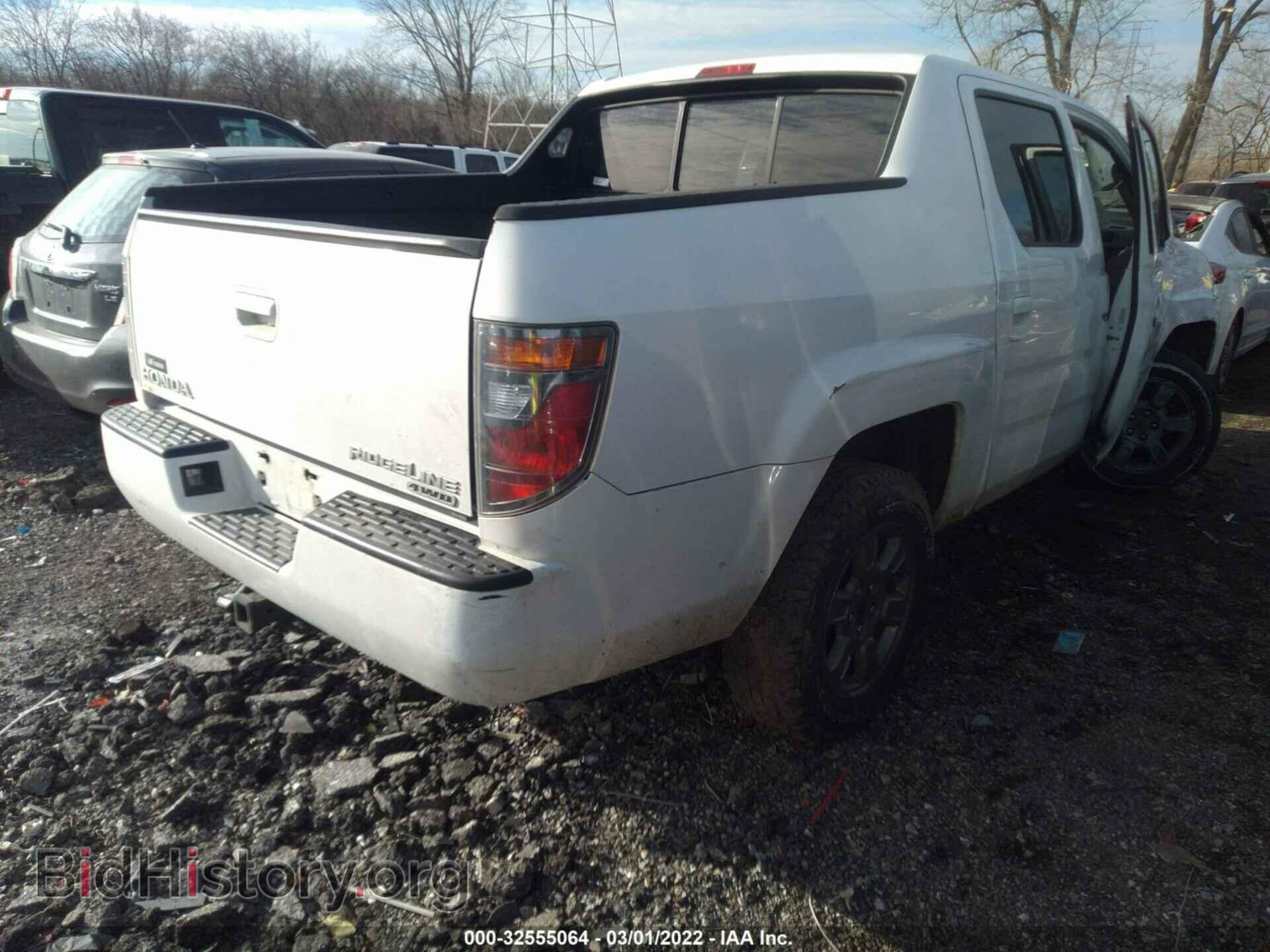 2007 HONDA RIDGELINE - VIN: 2HJYK16377H511694 - Фото 4