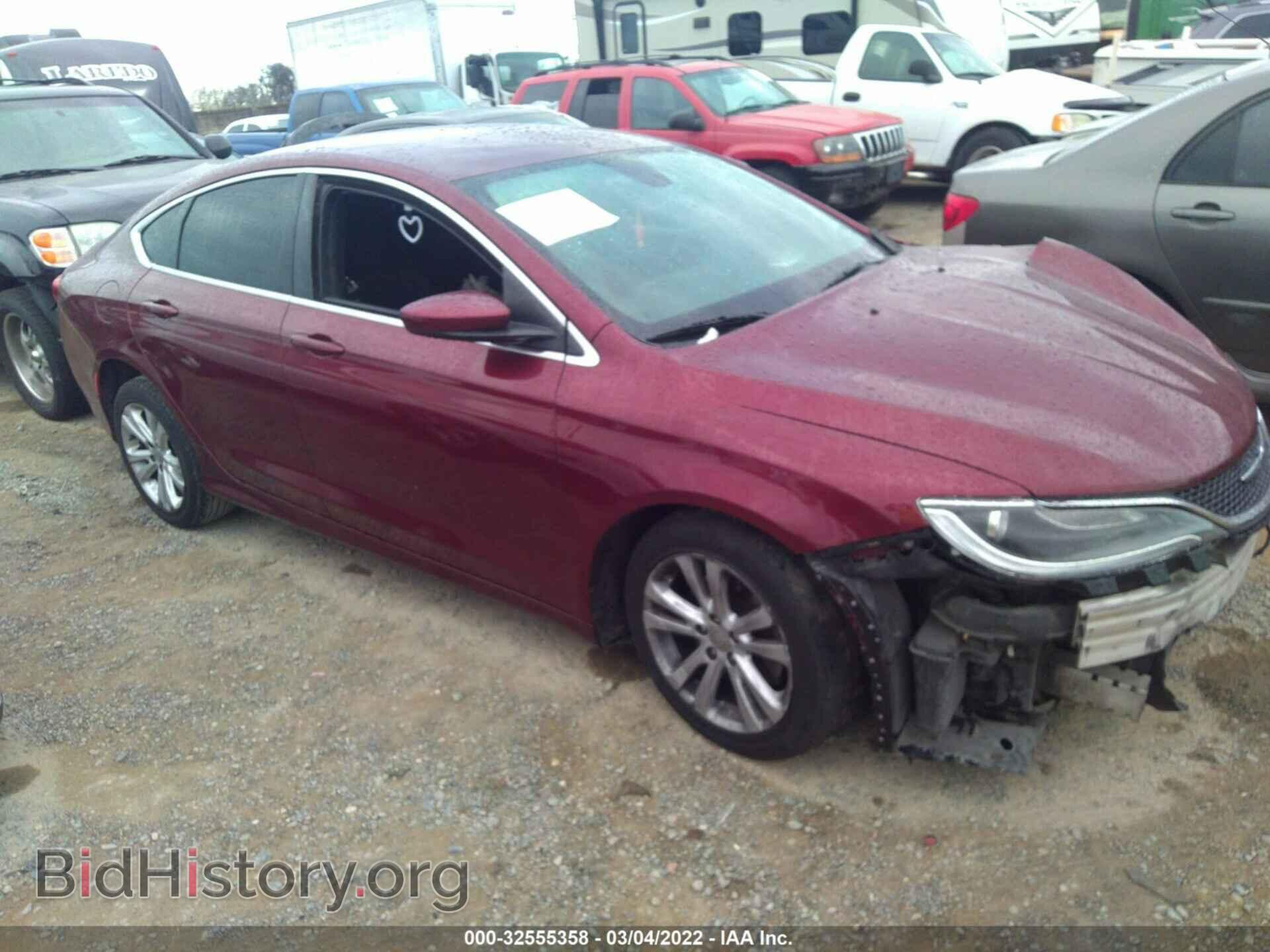 Фотография 1C3CCCAB7FN580739 - CHRYSLER 200 2015