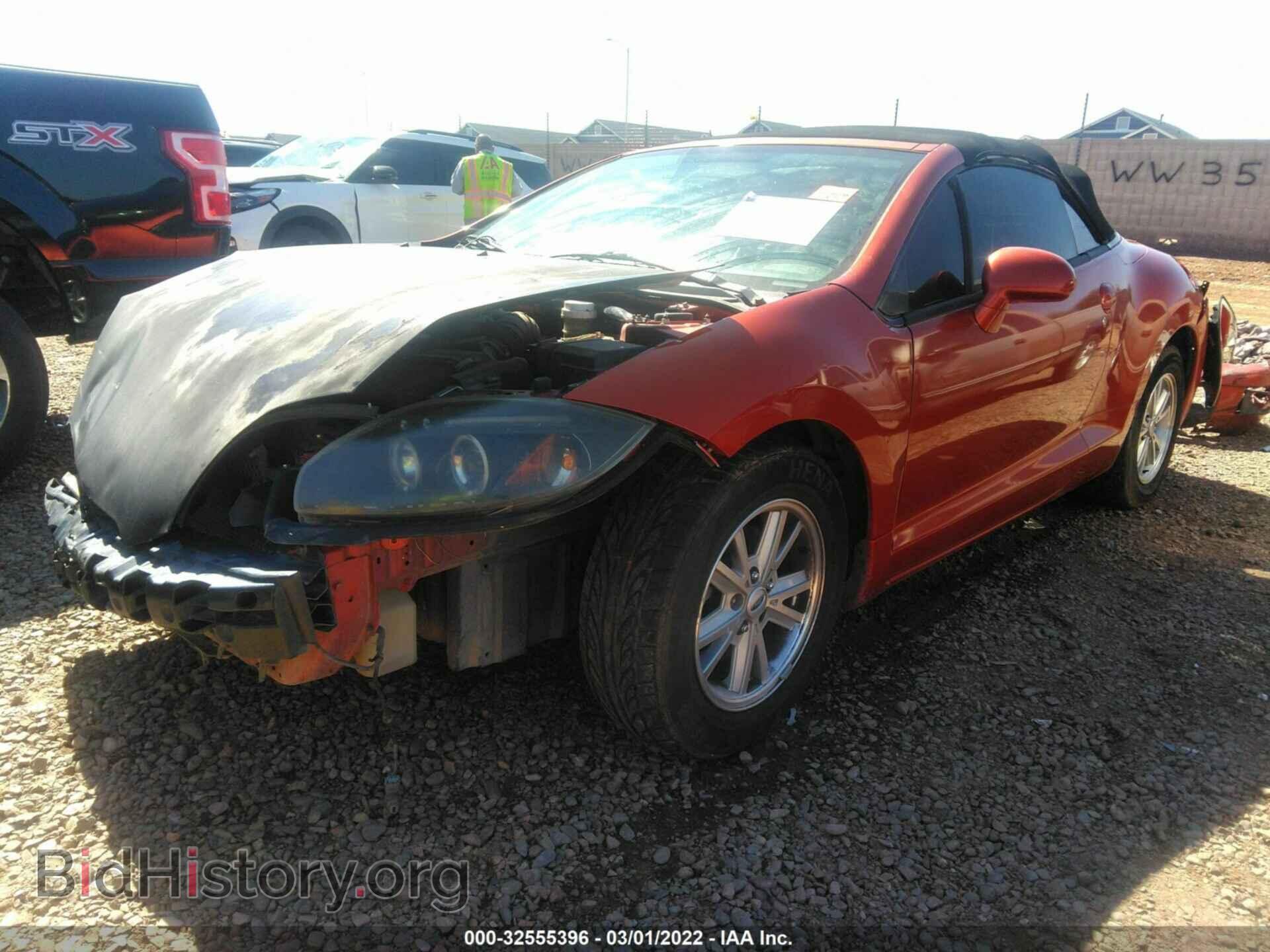 2011 MITSUBISHI ECLIPSE - VIN: 4A37L2EF2BE002902 - Фото 2