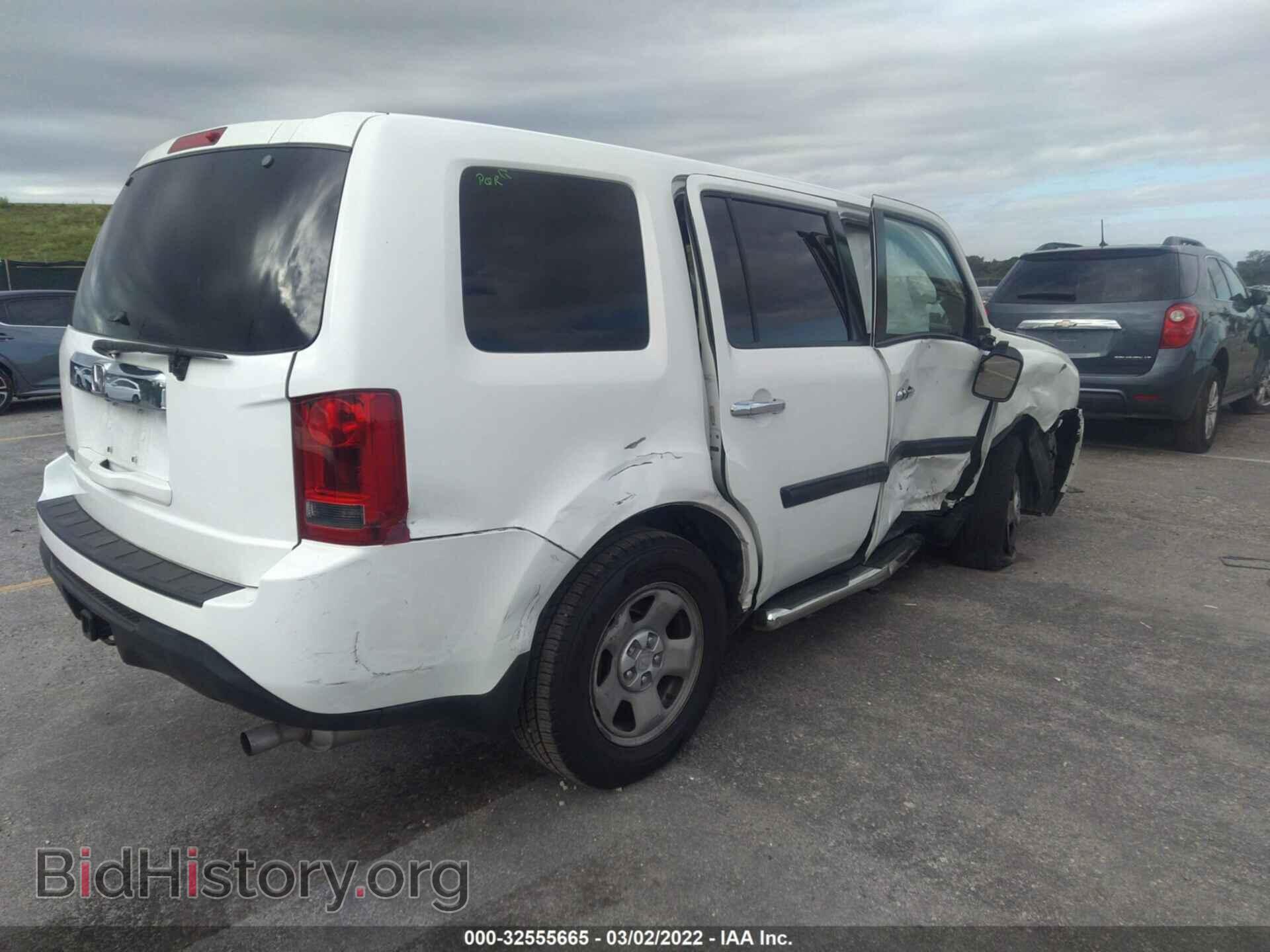 2014 HONDA PILOT - VIN: 5FNYF3H22EB007212 - Фото 4