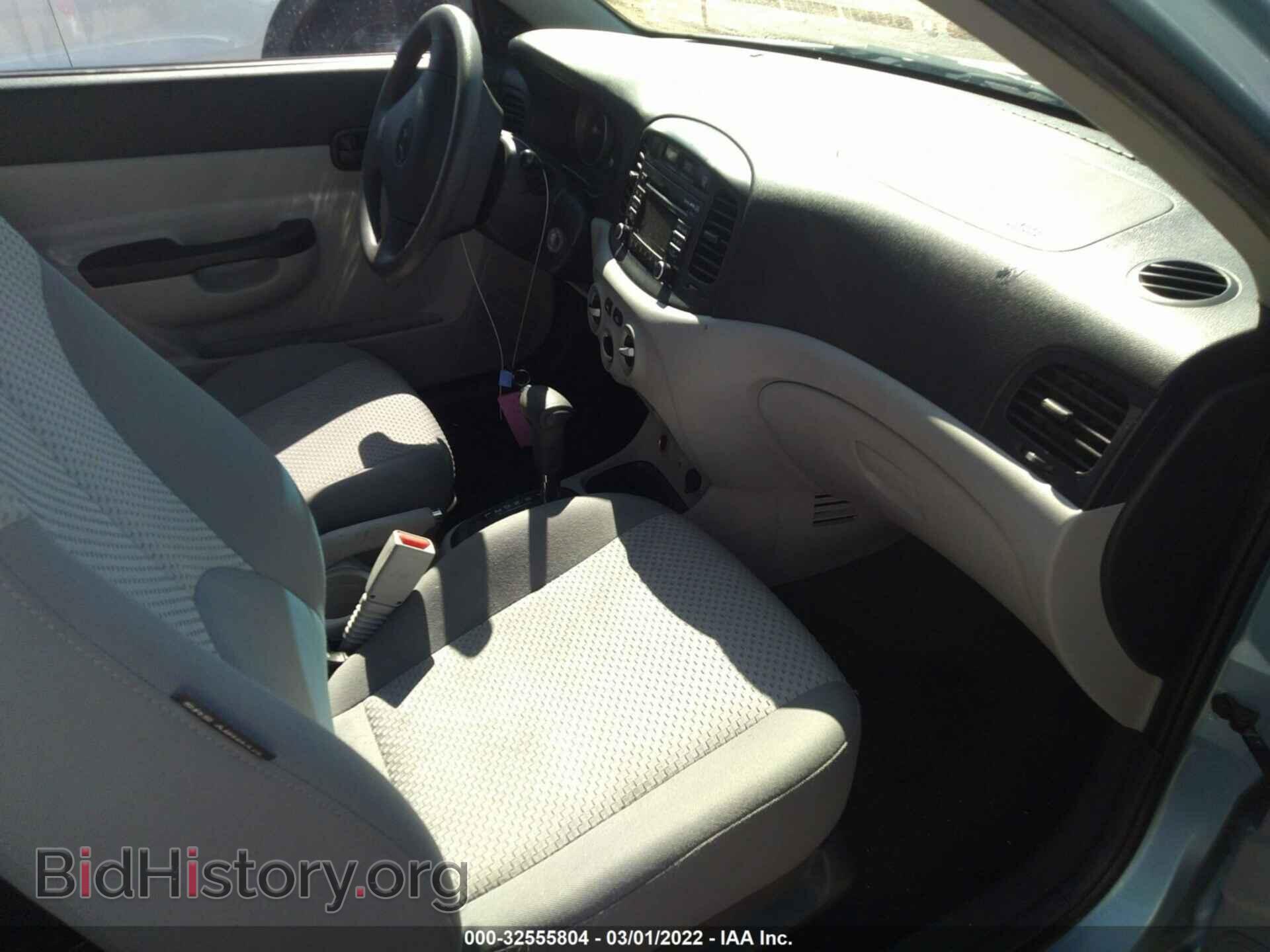 2009 HYUNDAI ACCENT - VIN: KMHCM36C49U122222 - Фото 5