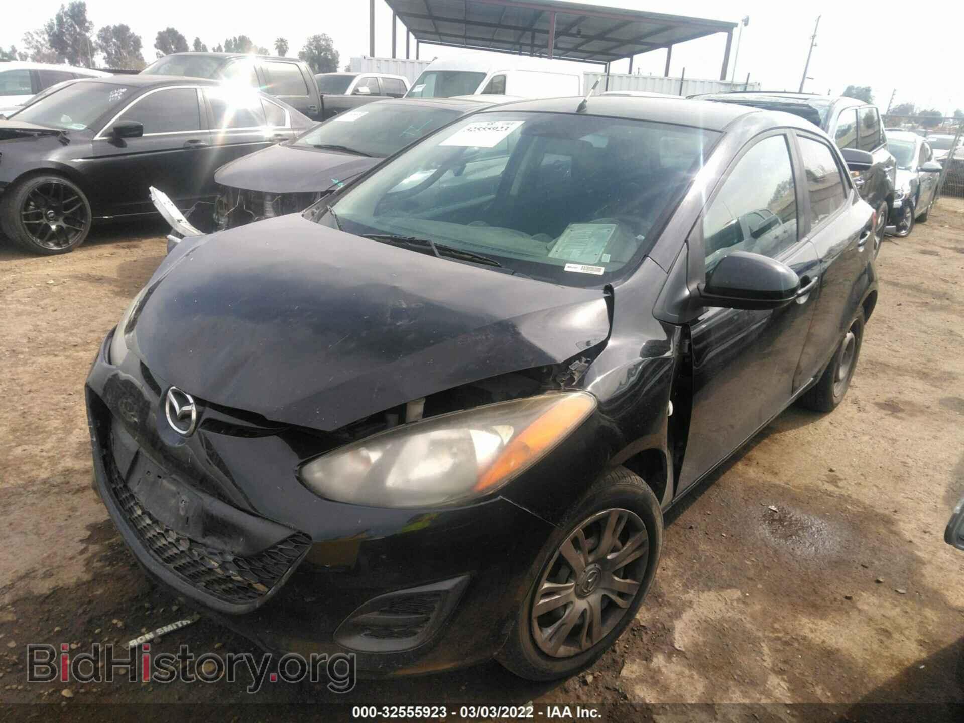 2013 MAZDA MAZDA2 - VIN: JM1DE1KZ6D0164475 - Фото 2