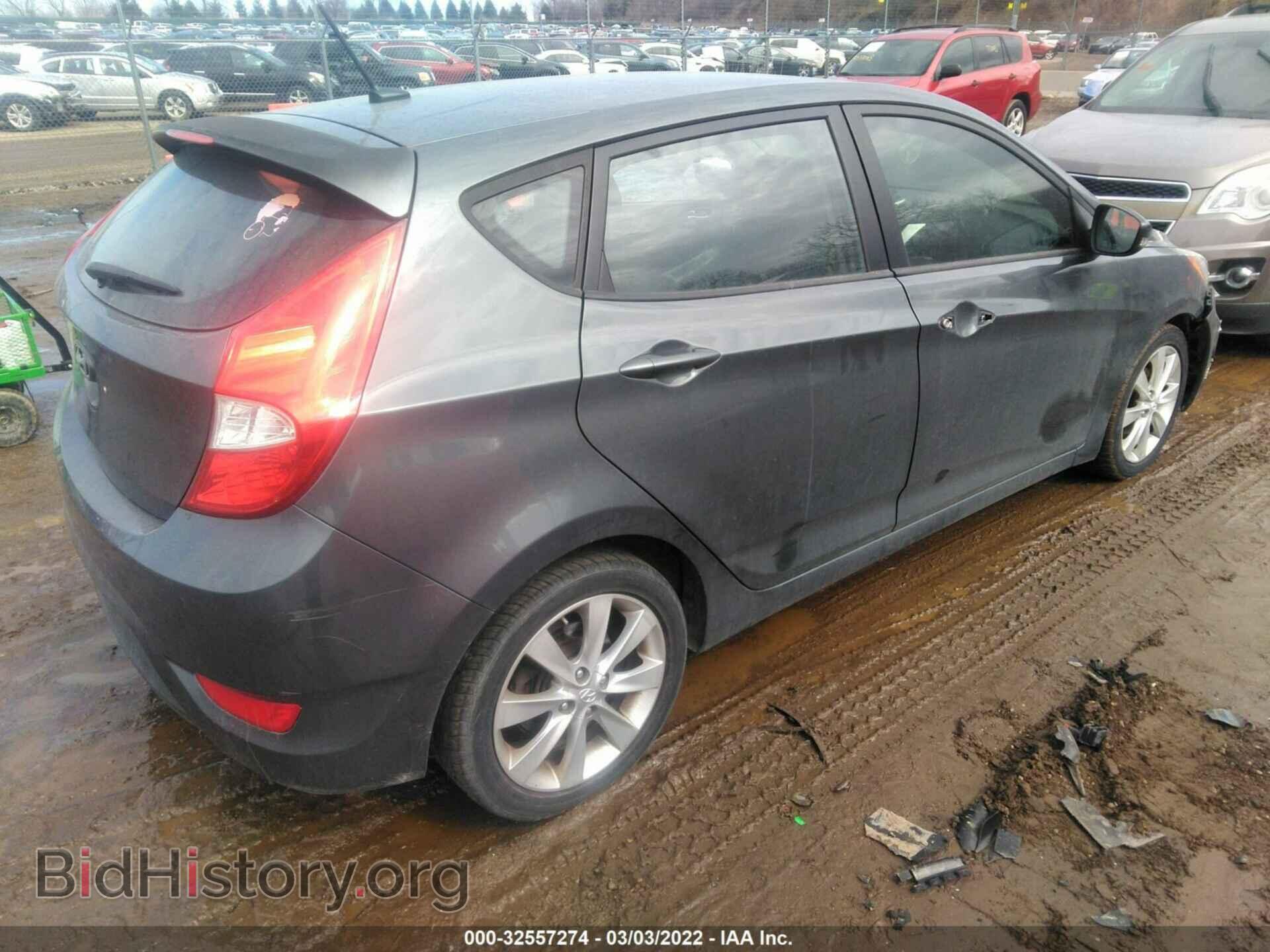 2013 HYUNDAI ACCENT - VIN: KMHCU5AE9DU089537 - Фото 4