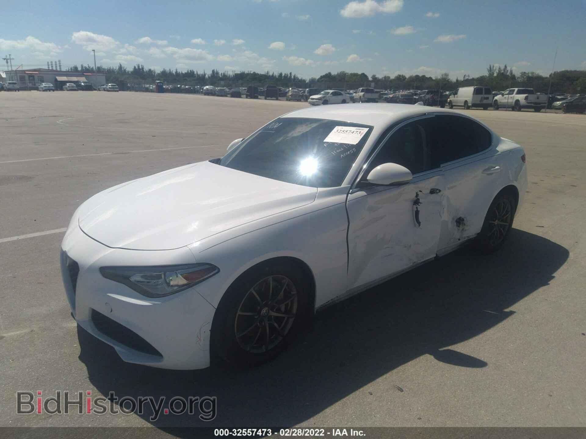 2018 ALFA ROMEO GIULIA - VIN: ZARFAEBN2J7570500 - Фото 2