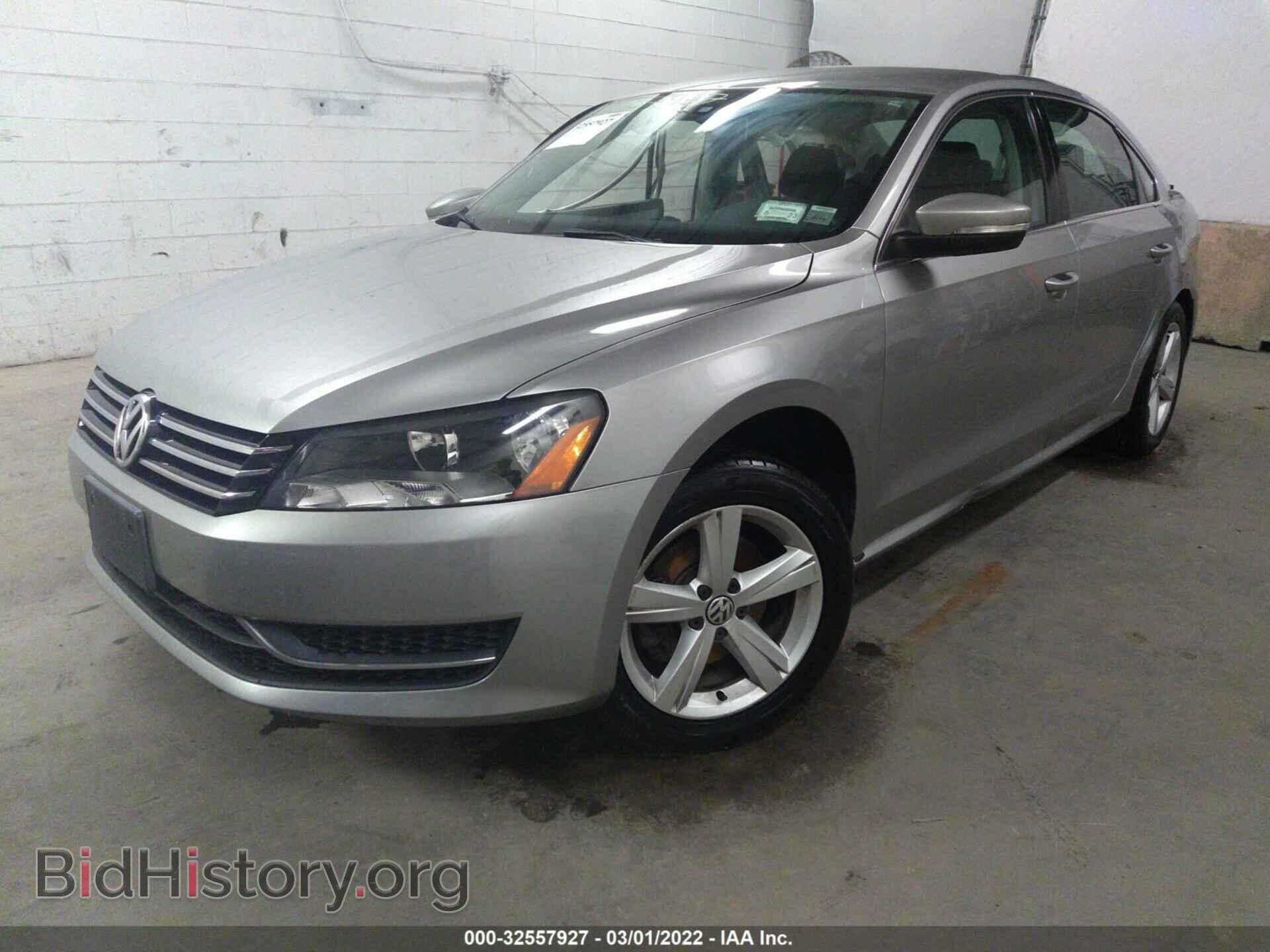 2013 VOLKSWAGEN PASSAT - VIN: 1VWBP7A32DC049045 - Фото 2