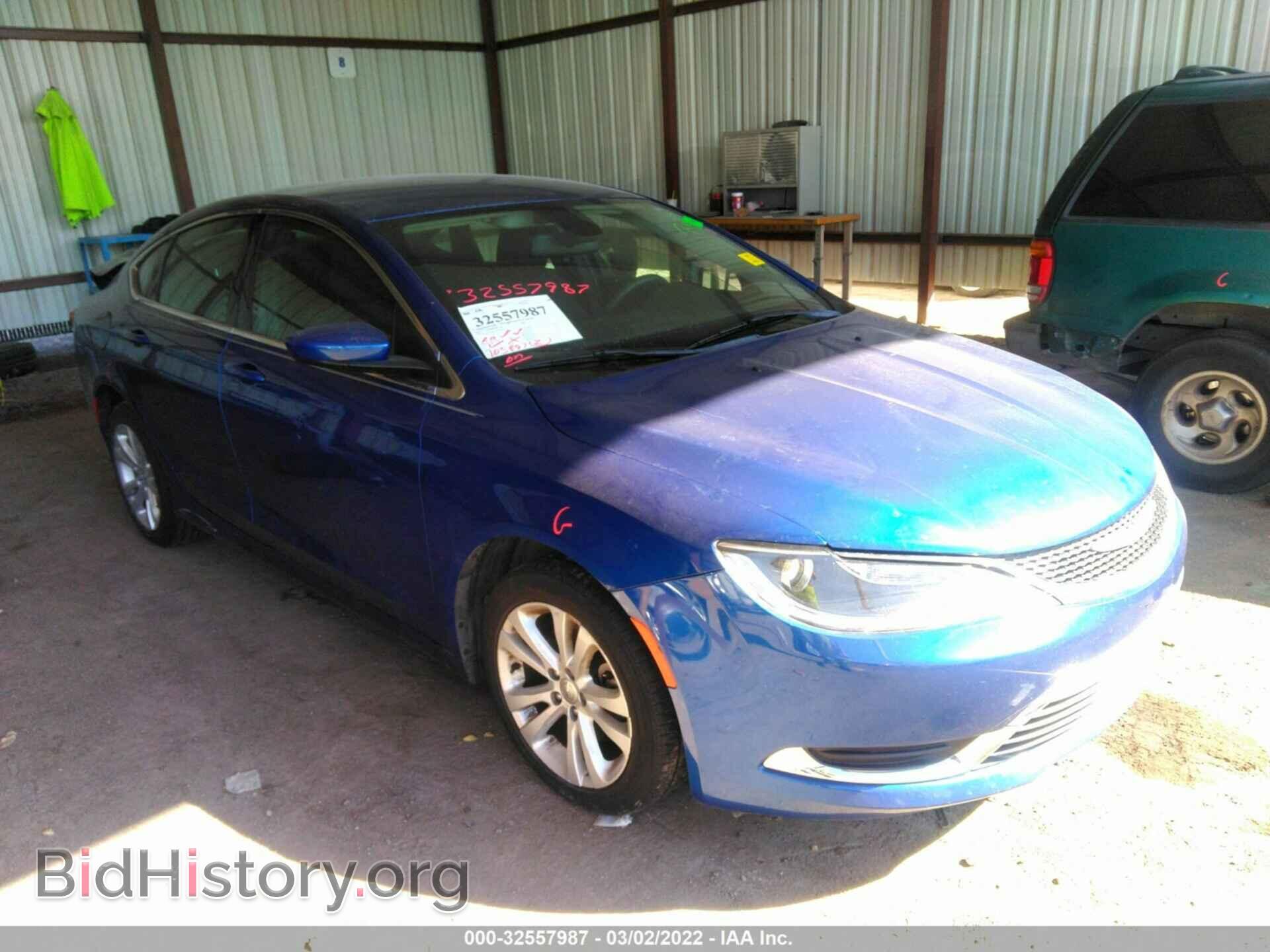 Фотография 1C3CCCAB5FN543382 - CHRYSLER 200 2015