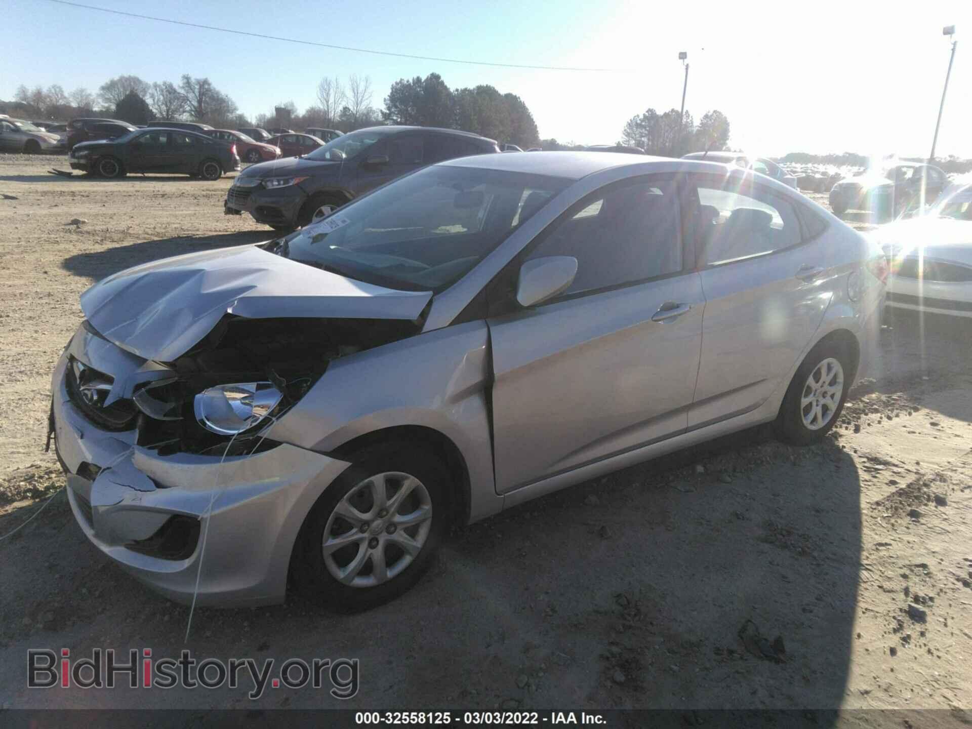 2013 HYUNDAI ACCENT - VIN: KMHCT4AE3DU345684 - Фото 2