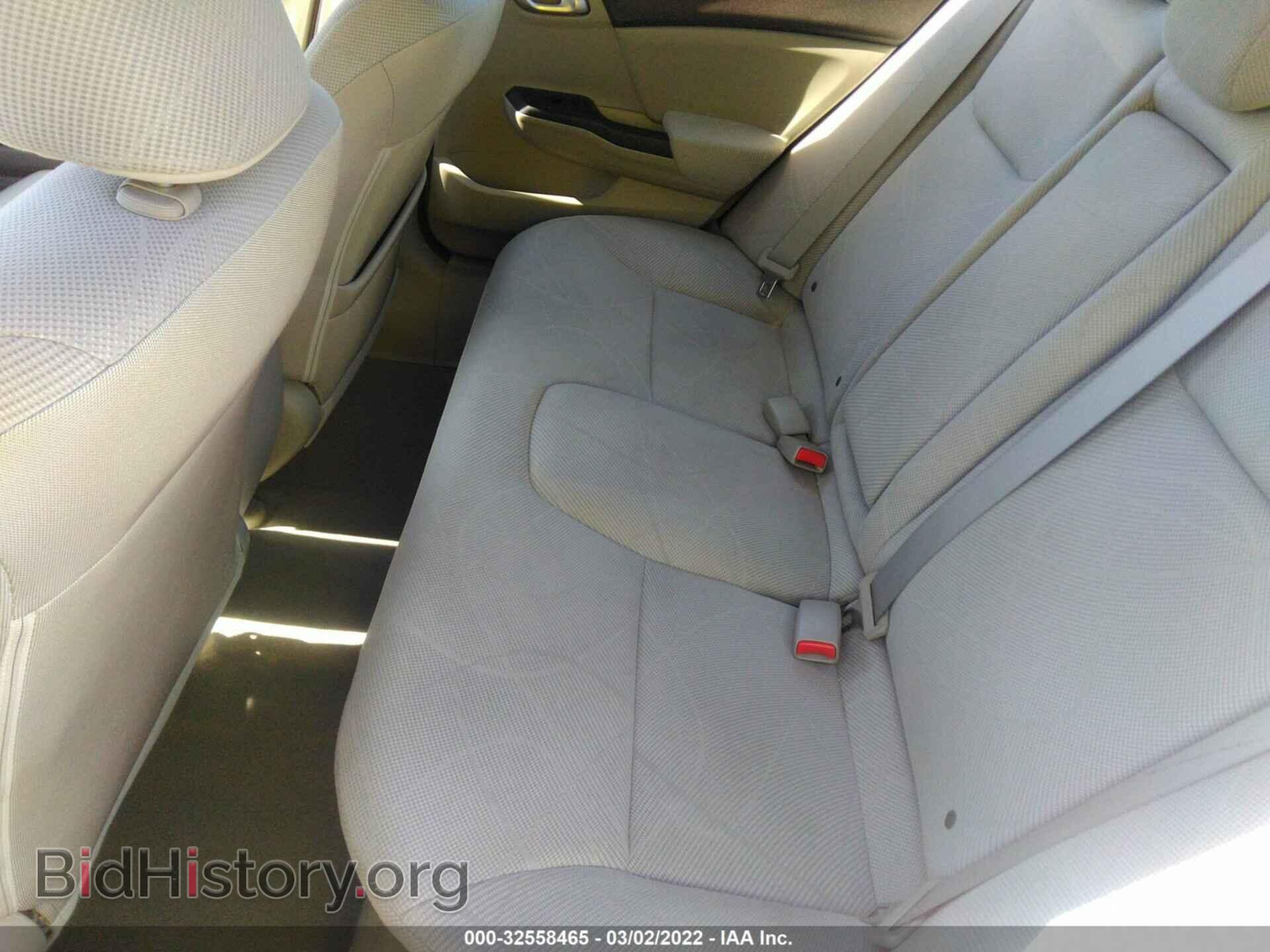 2012 HONDA CIVIC SDN - VIN: 2HGFB2F80CH326363 - Фото 8