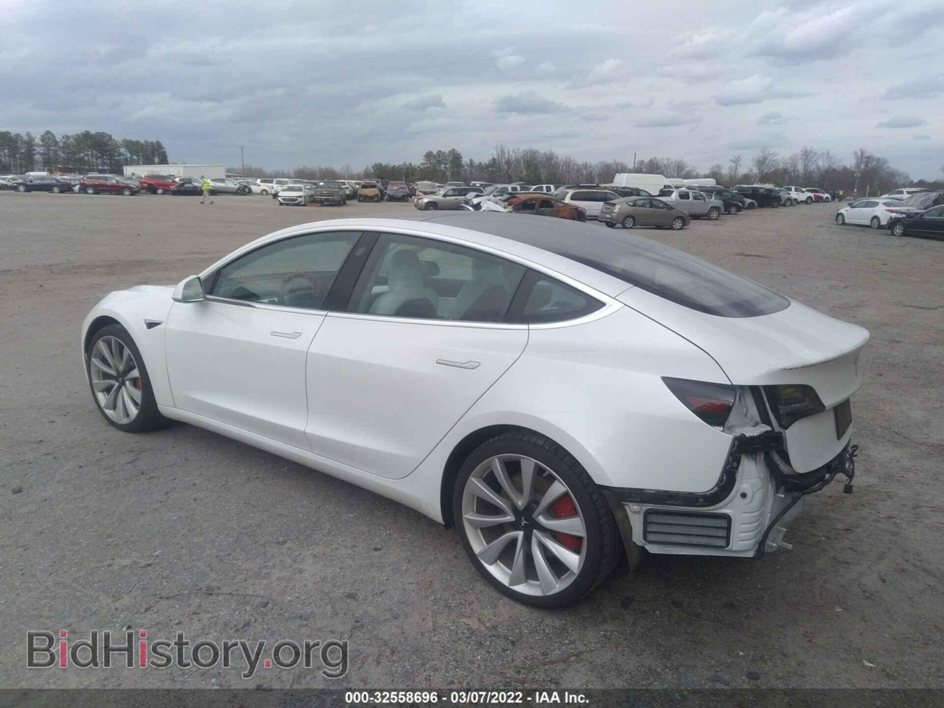 2019 TESLA MODEL 3 - VIN: 5YJ3E1EB4KF407337 - Фото 3