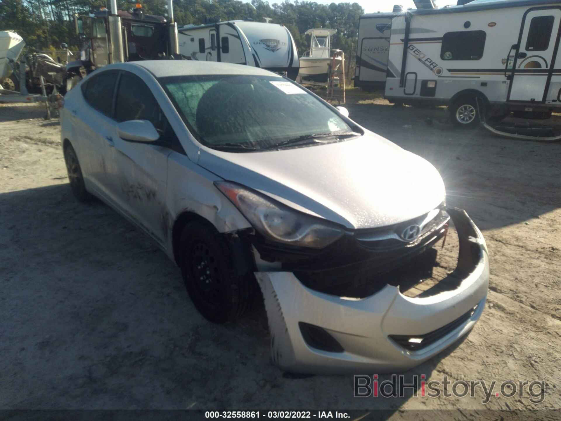 Photo KMHDH4AE8CU324608 - HYUNDAI ELANTRA 2012