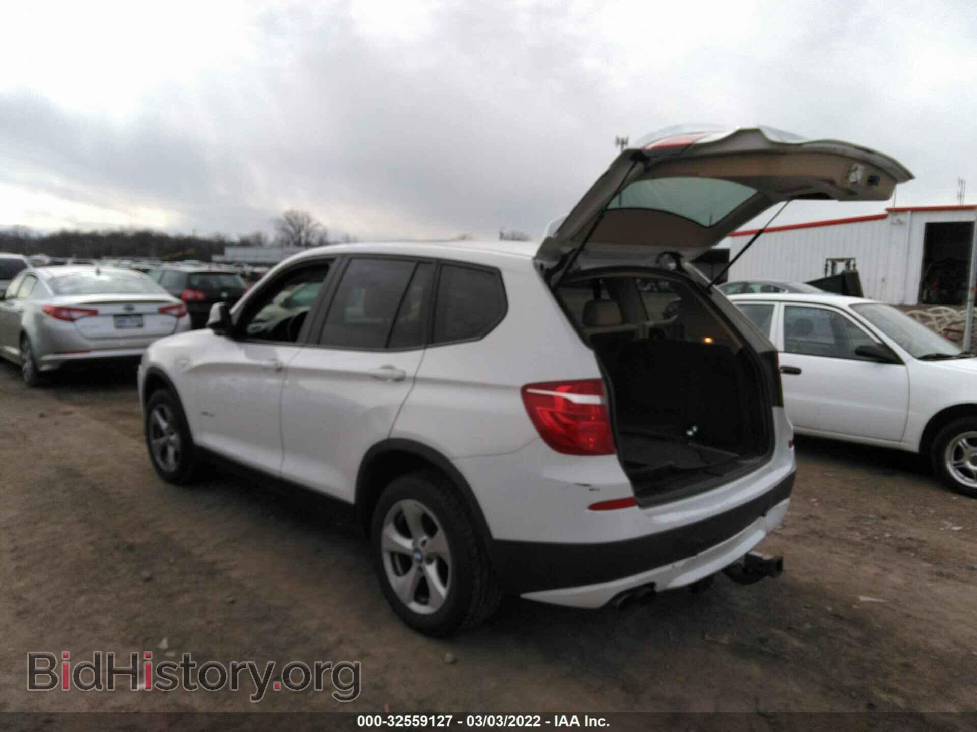 2011 BMW X3 - VIN: 5UXWX5C58BLK59457 - Фото 3