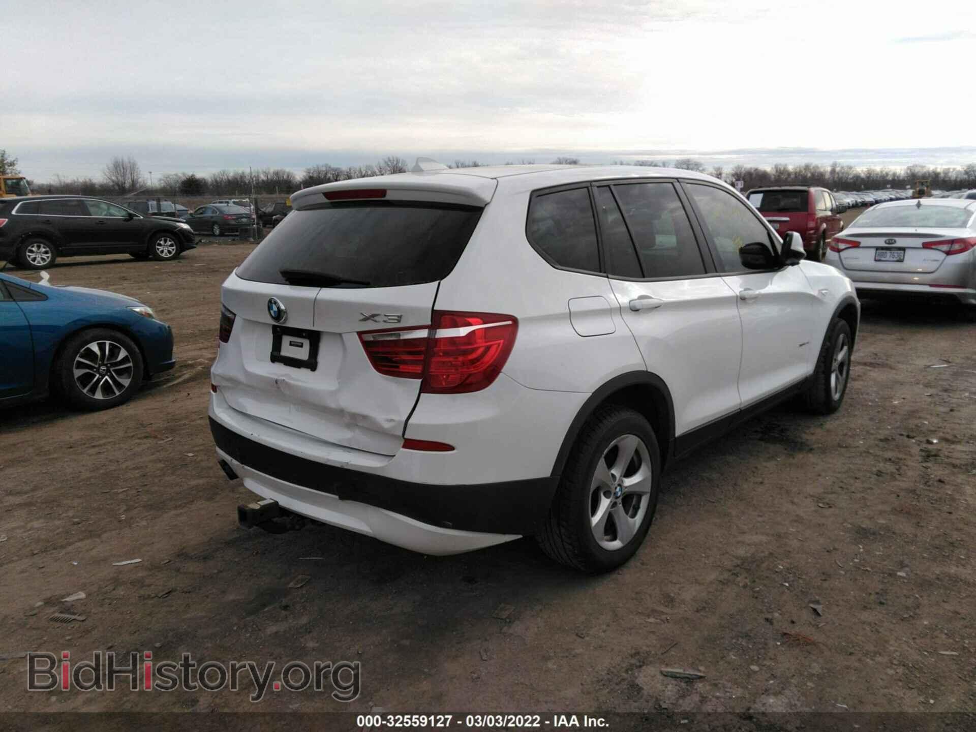 2011 BMW X3 - VIN: 5UXWX5C58BLK59457 - Фото 4