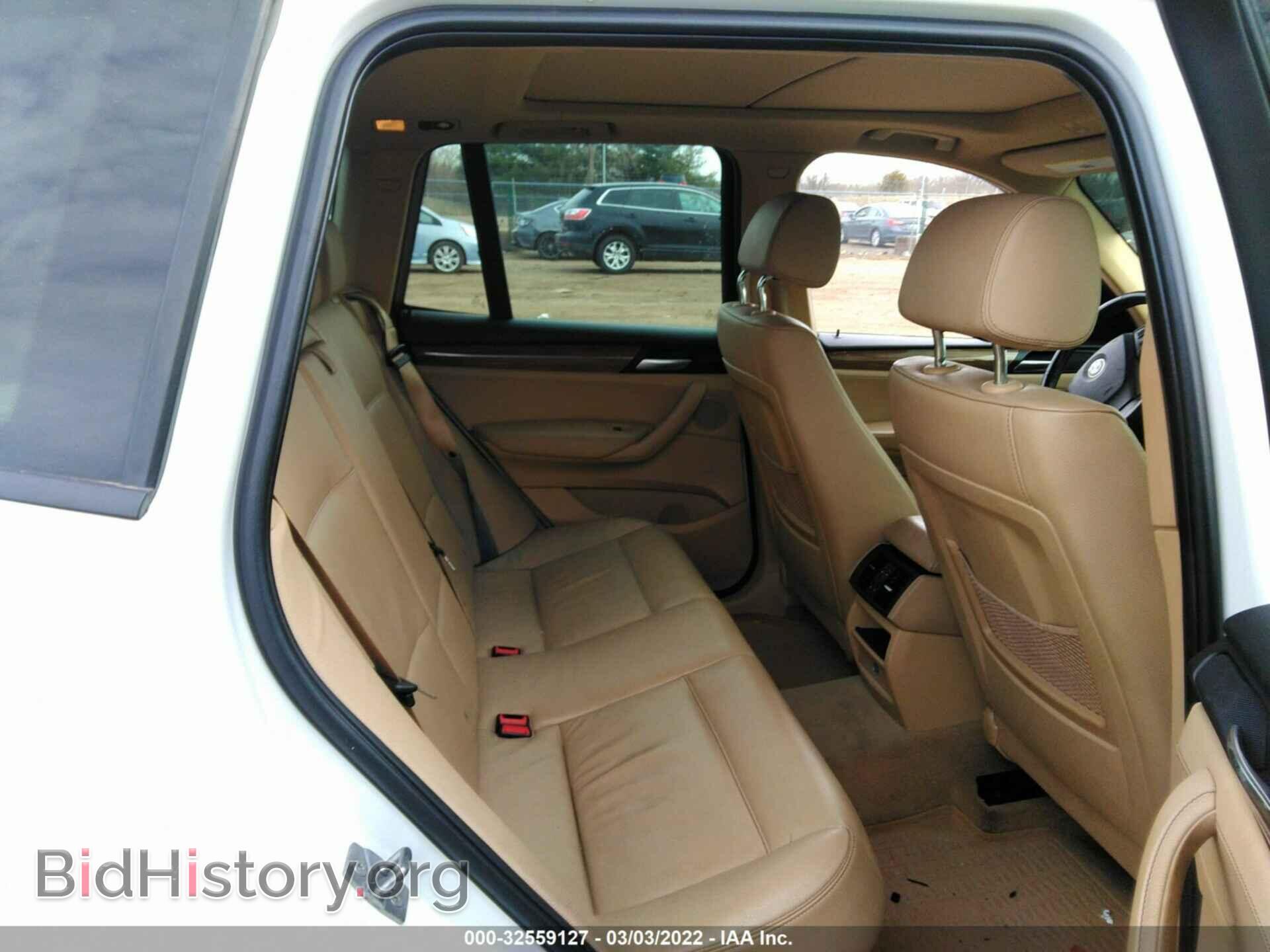 2011 BMW X3 - VIN: 5UXWX5C58BLK59457 - Фото 8