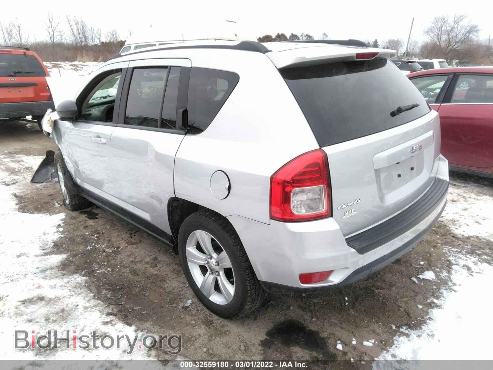 2012 JEEP COMPASS - VIN: 1C4NJDBB3CD604891 - Фото 3
