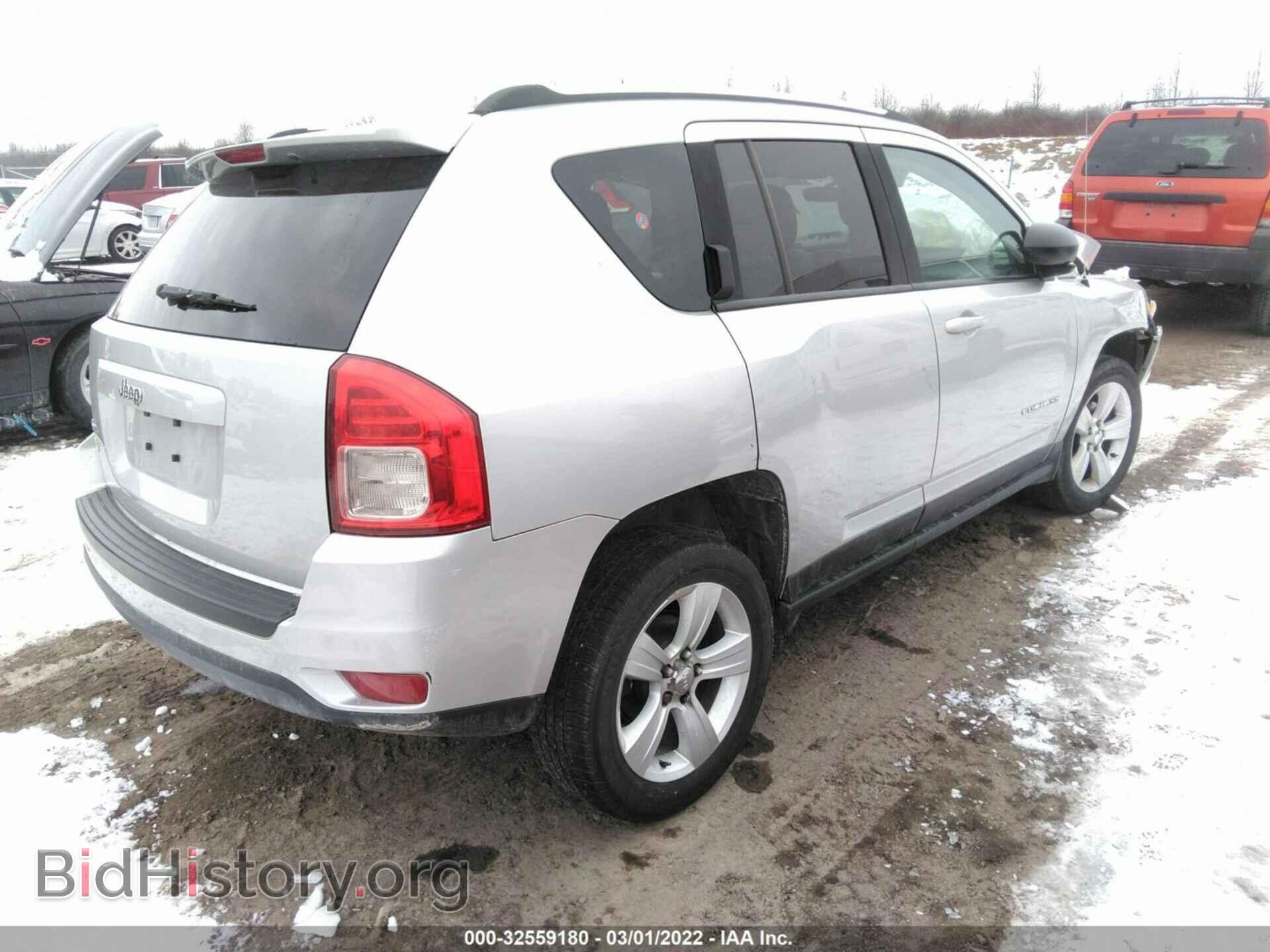 2012 JEEP COMPASS - VIN: 1C4NJDBB3CD604891 - Фото 4