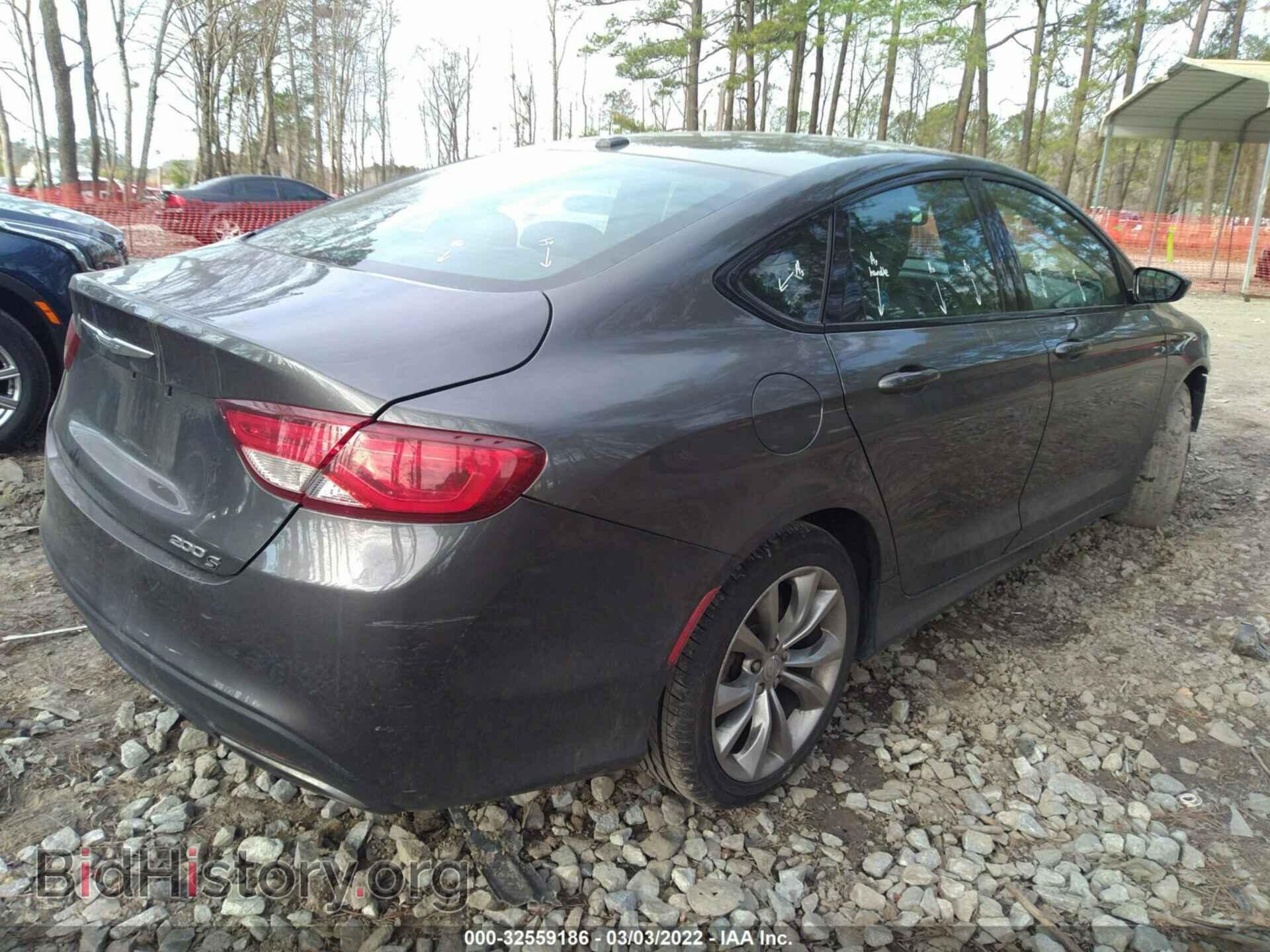 2015 CHRYSLER 200 - VIN: 1C3CCCBB0FN596456 - Photo 4