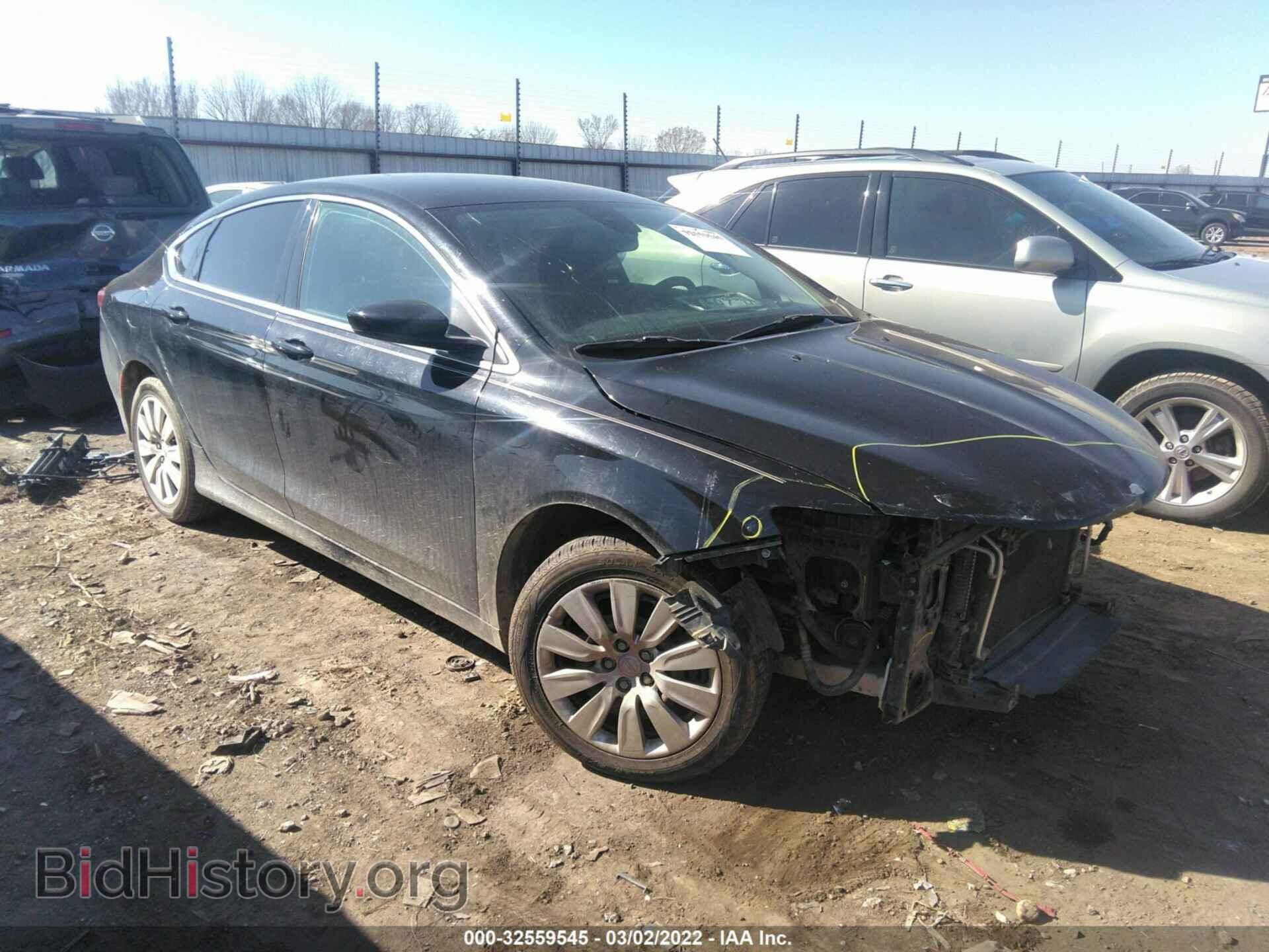 Фотография 1C3CCCFB0FN699693 - CHRYSLER 200 2015
