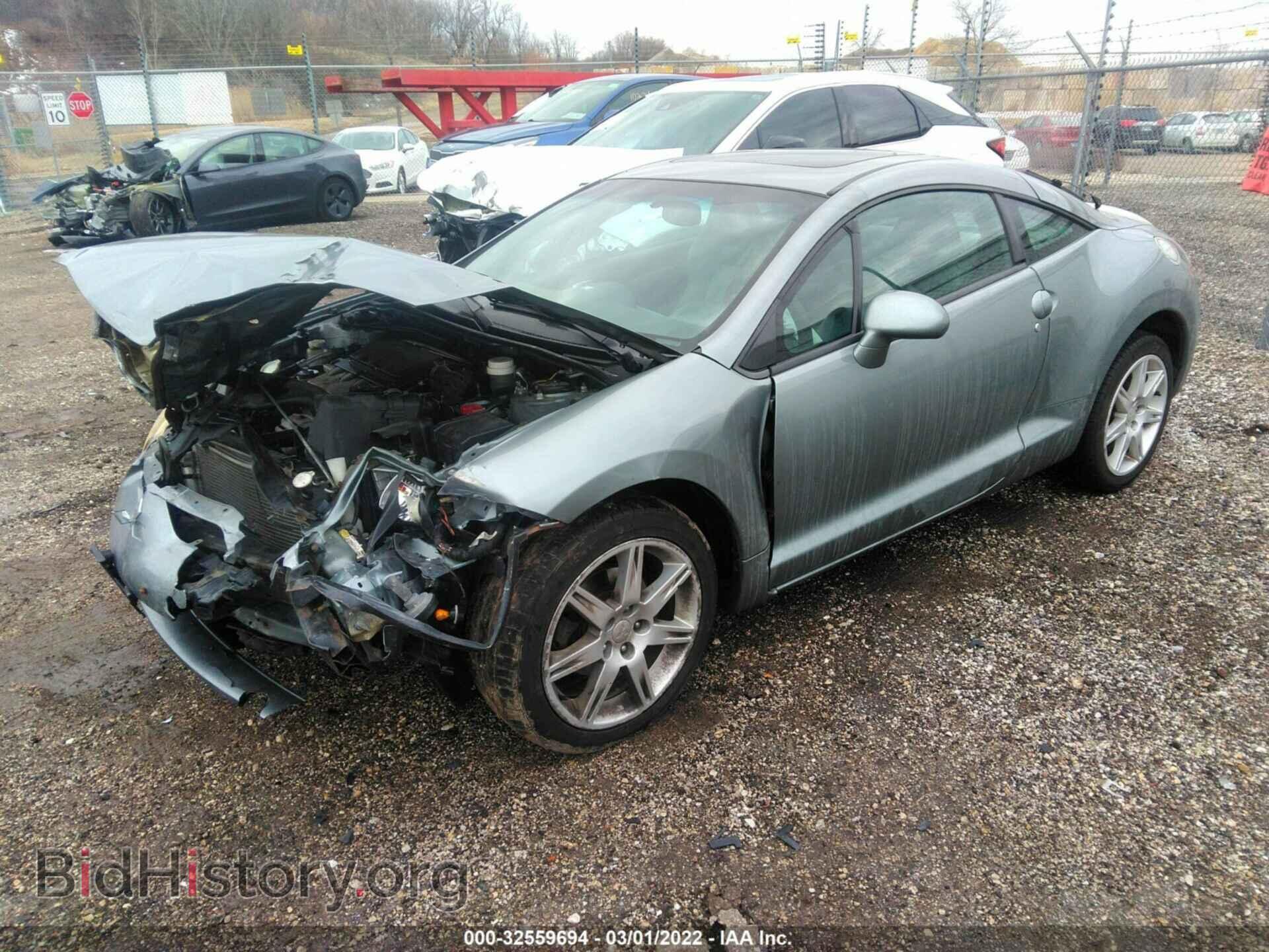 2007 MITSUBISHI ECLIPSE - VIN: 4A3AK64F67E073173 - Photo 2
