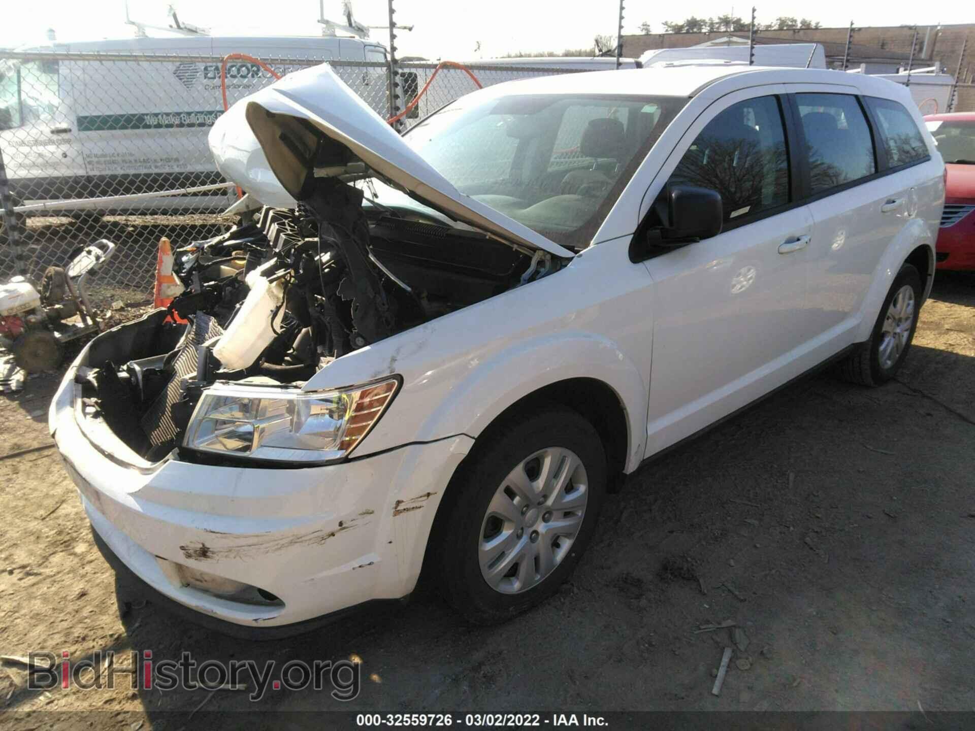 2015 DODGE JOURNEY - VIN: 3C4PDCAB2FT748104 - Фото 2