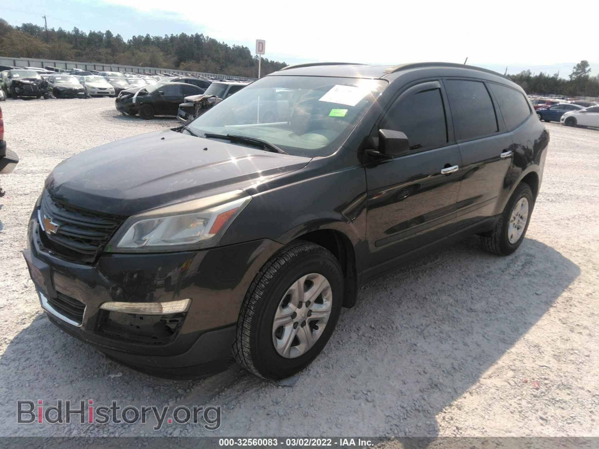 2013 CHEVROLET TRAVERSE - VIN: 1GNKRFKD5DJ201272 - Фото 2
