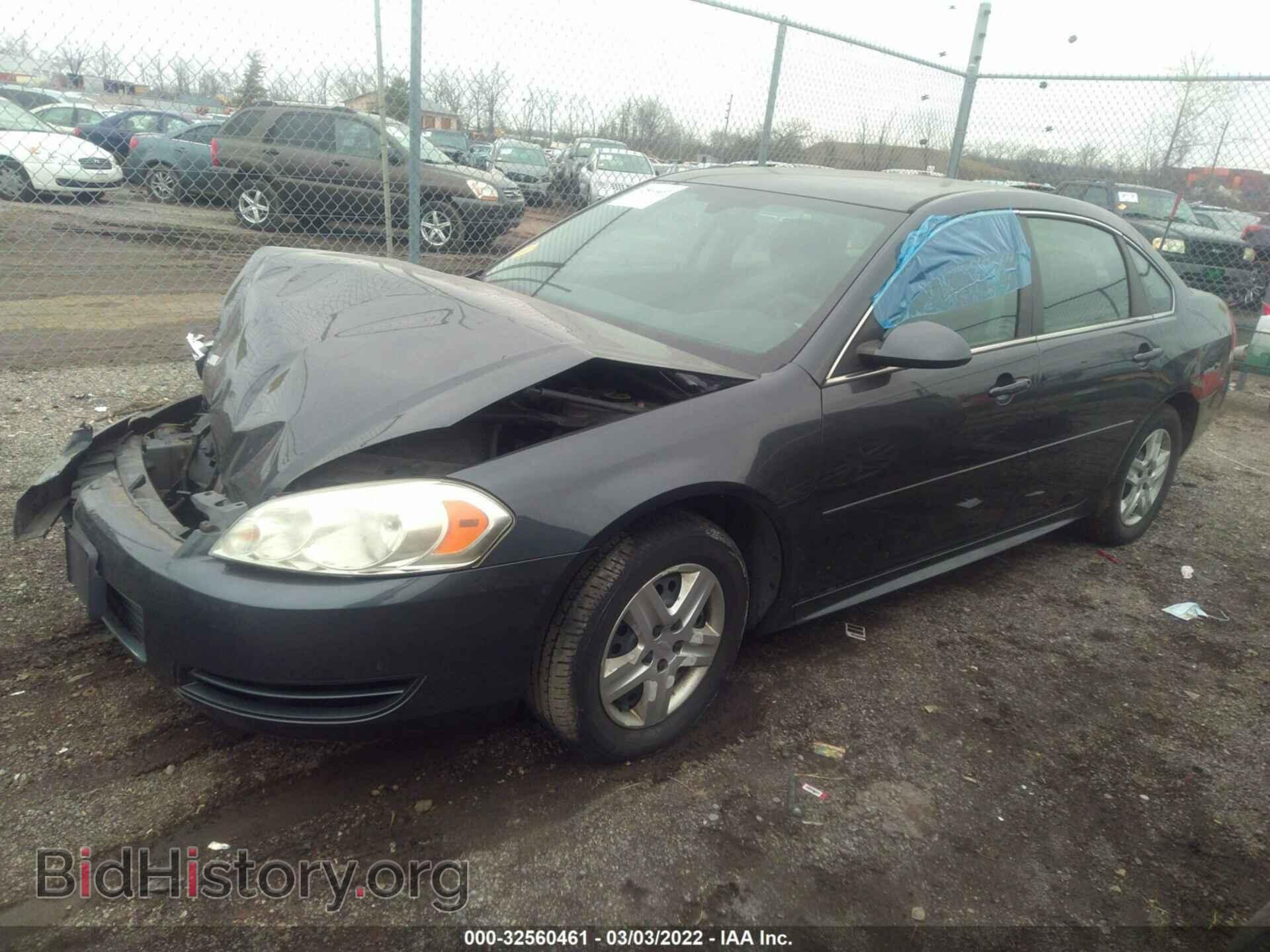 2011 CHEVROLET IMPALA - VIN: 2G1WF5EK9B1155002 - Фото 2