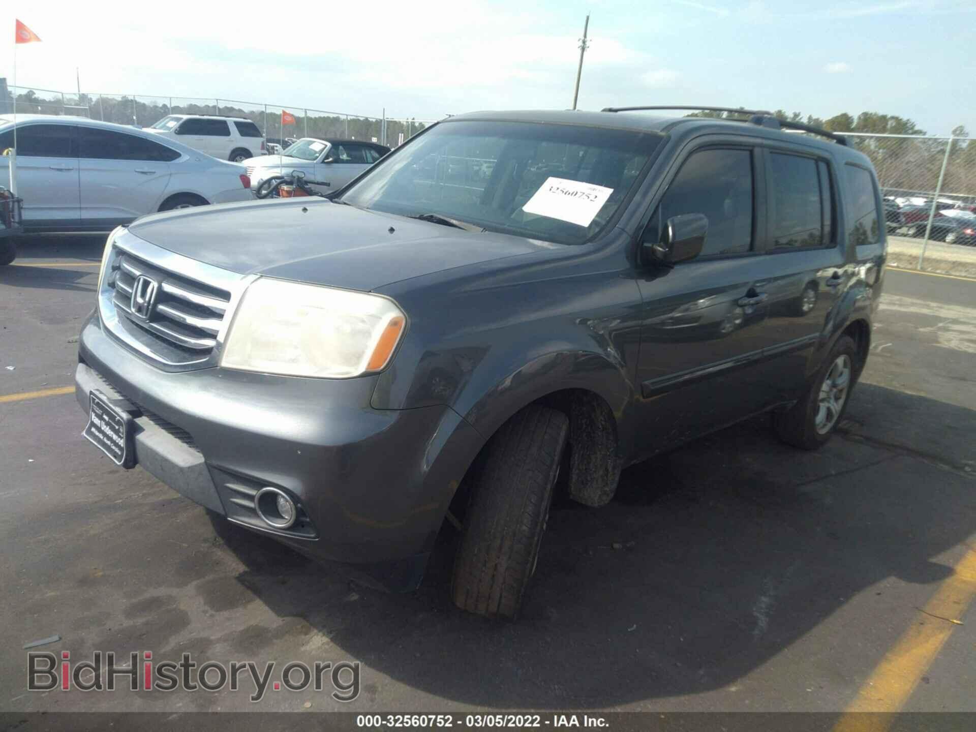 2012 HONDA PILOT - VIN: 5FNYF3H45CB012192 - Фото 2